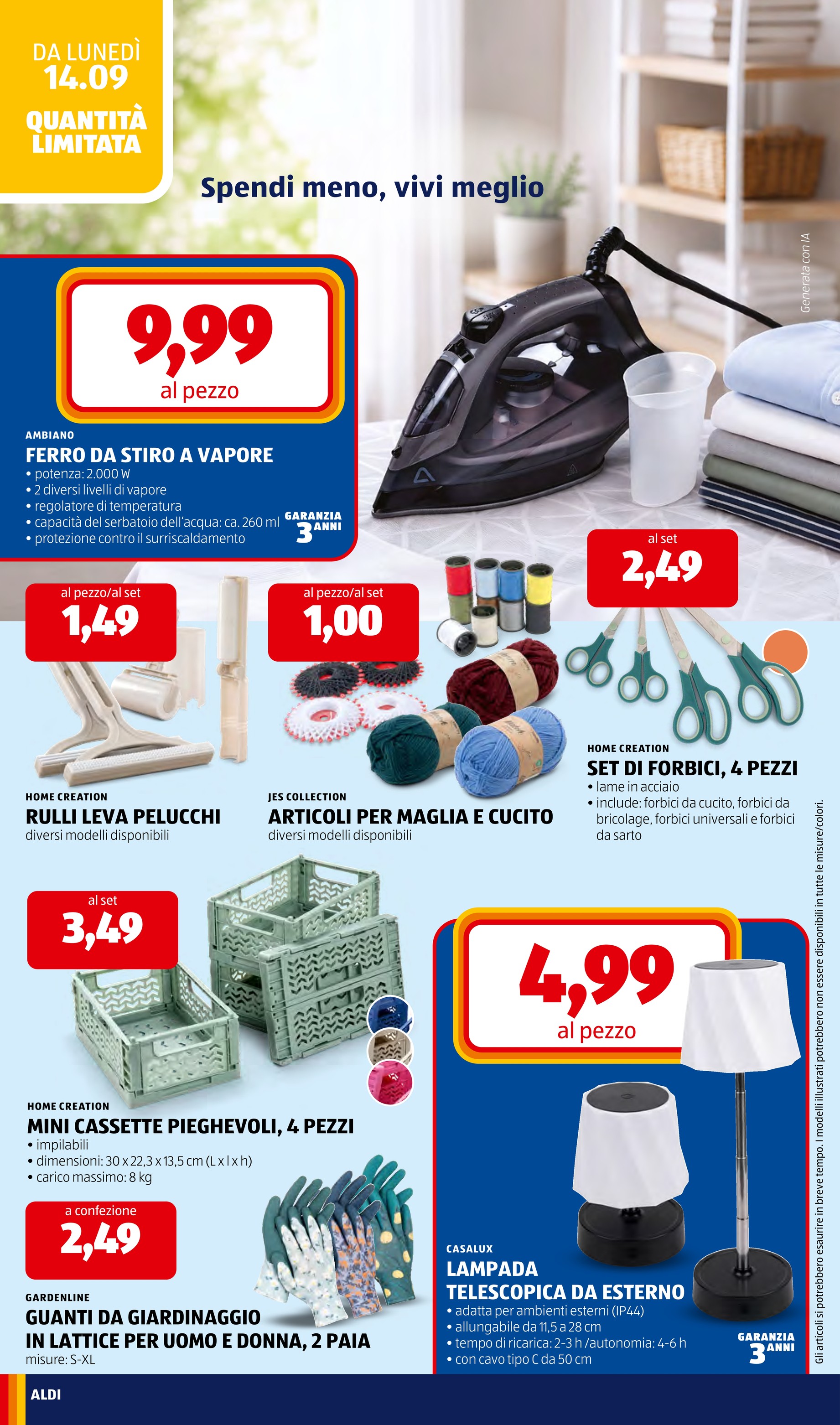 aldi - Volantino ALDI per la prossima settimana dal lunedì 14/09/2026 al domenica 20/09/2026 - page: 28