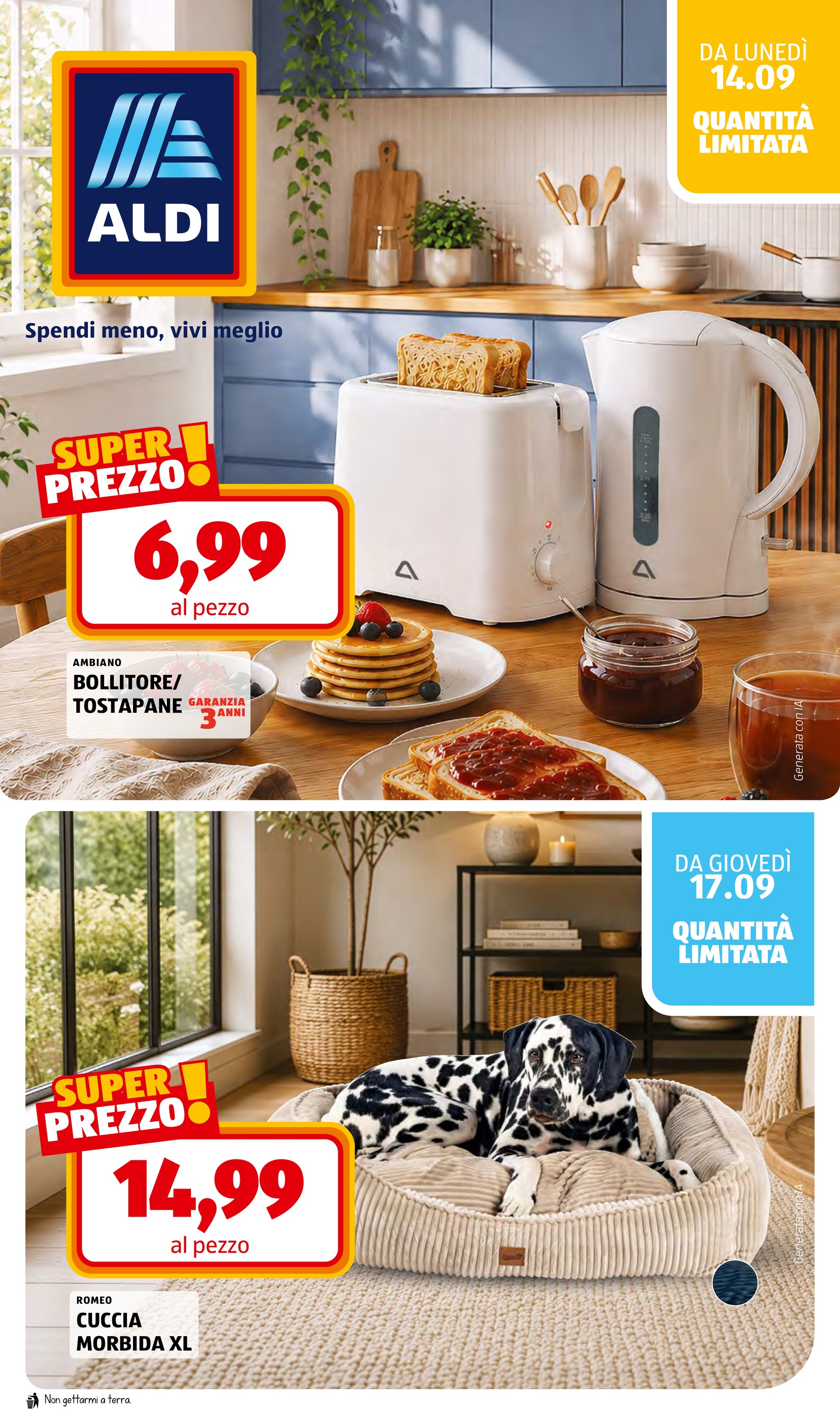 aldi - Volantino ALDI per la prossima settimana dal lunedì 14/09/2026 al domenica 20/09/2026 - page: 34