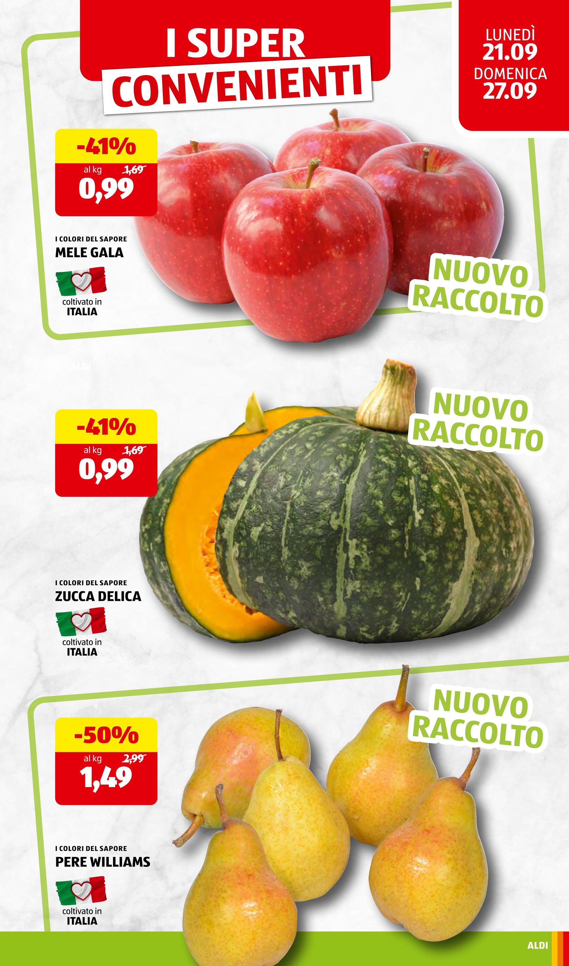 aldi - Volantino ALDI per la prossima settimana dal lunedì 21/09/2026 al domenica 27/09/2026 - page: 9
