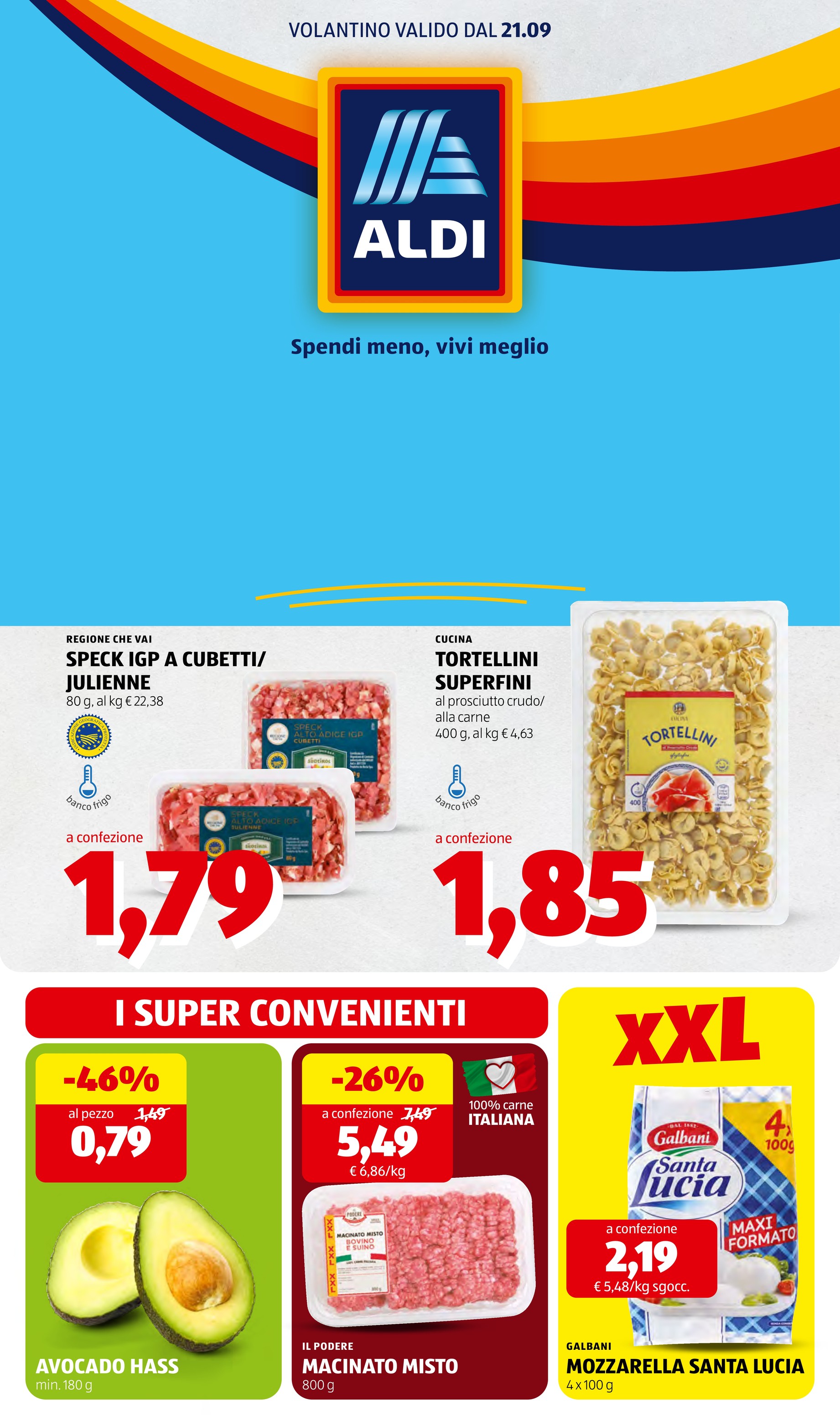 aldi - Volantino ALDI per la prossima settimana dal lunedì 21/09/2026 al domenica 27/09/2026