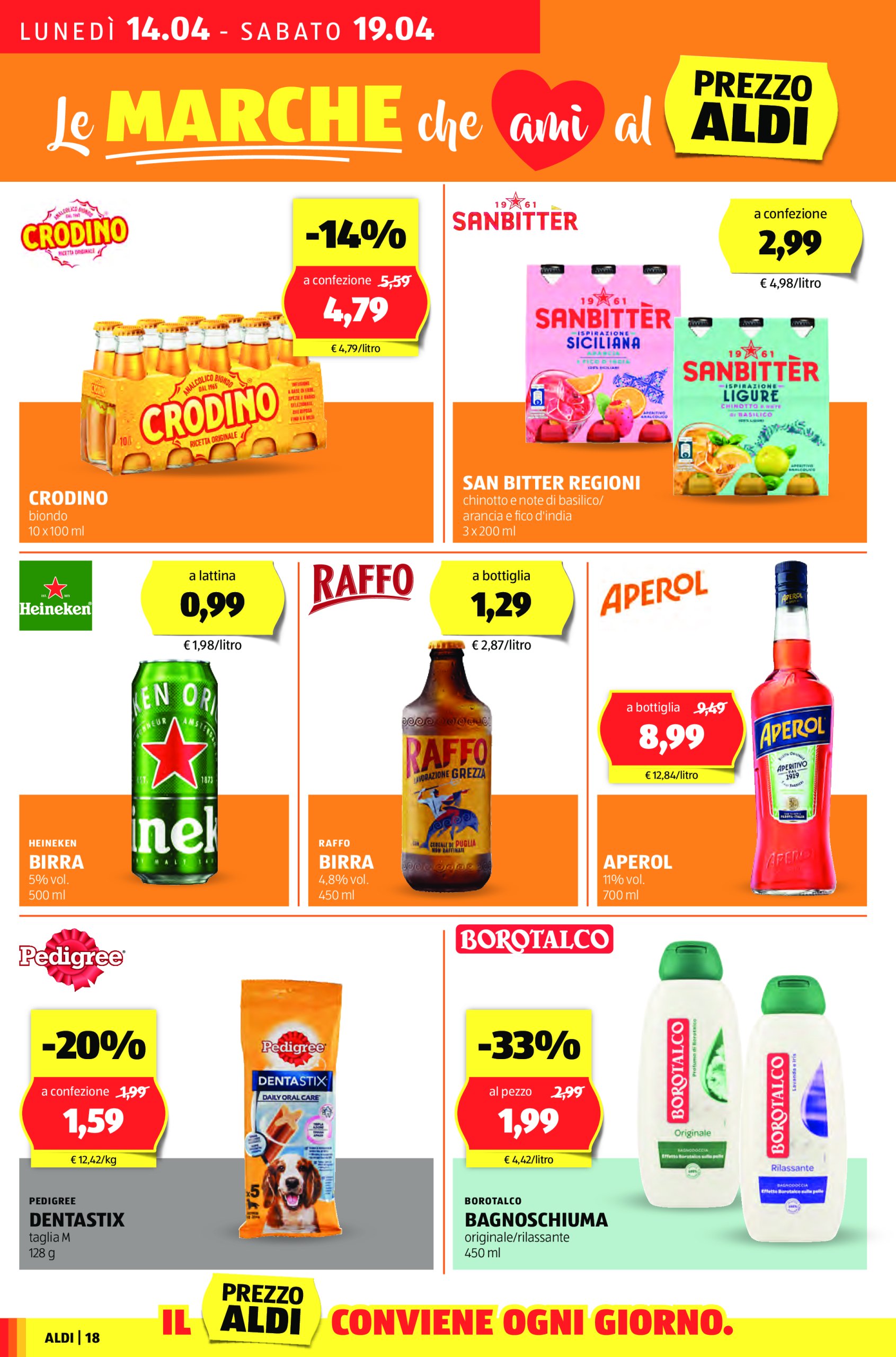aldi - Volantino ALDI valido dal 14/04 al 19/04 - page: 18