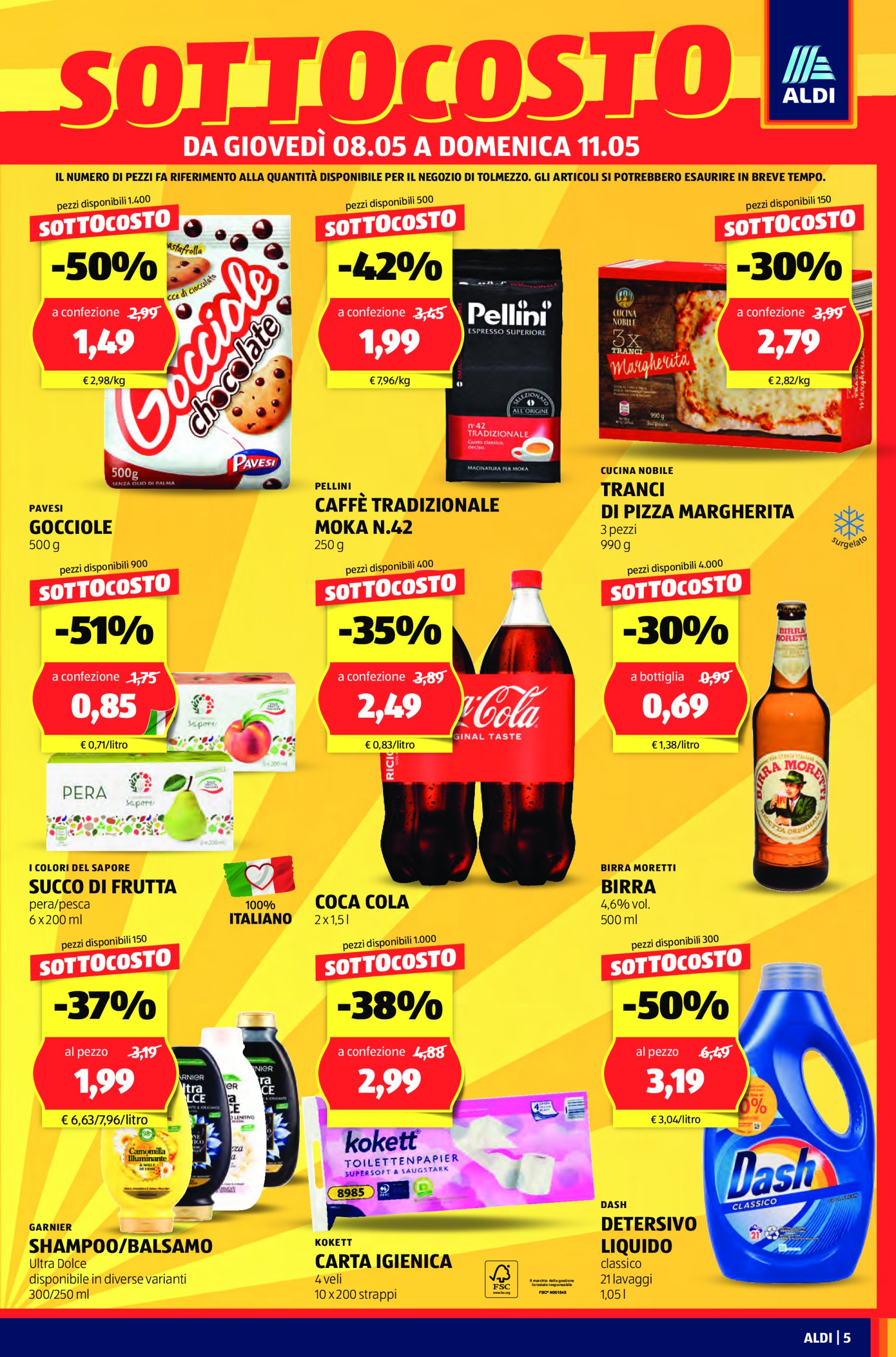 aldi - Volantino ALDI - Offerte nuova apertura Tolmezzo valido dal 08/05 al 11/05 - page: 5