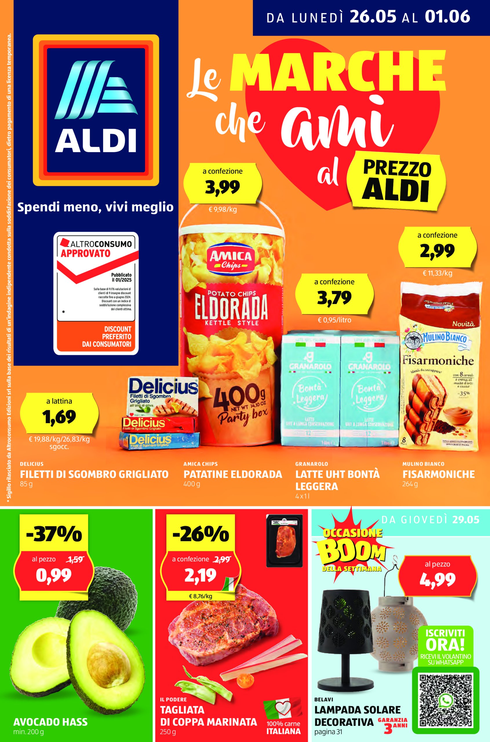aldi - Volantino ALDI valido dal 26/05 al 01/06