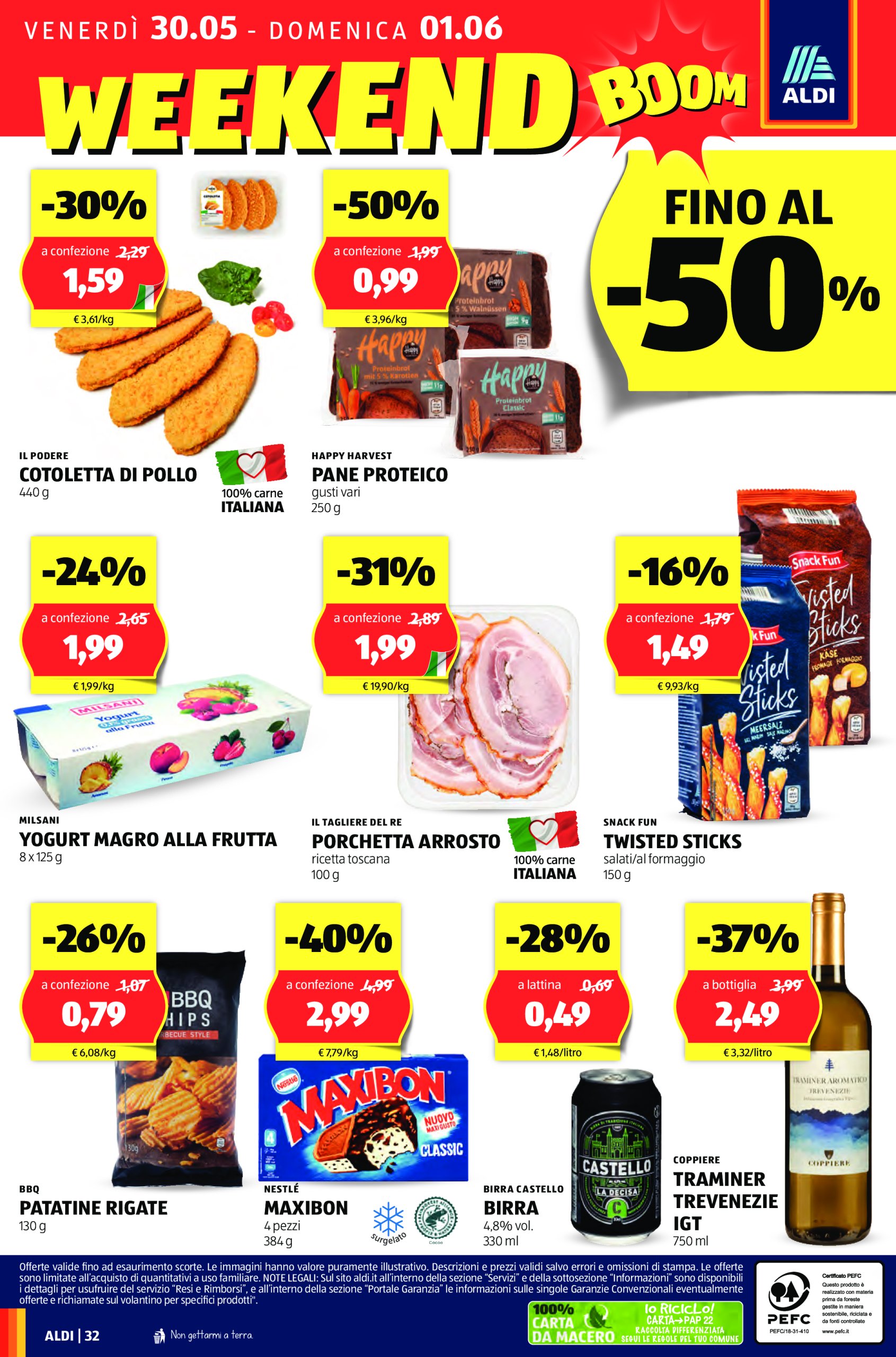 aldi - Volantino ALDI valido dal 26/05 al 01/06 - page: 32