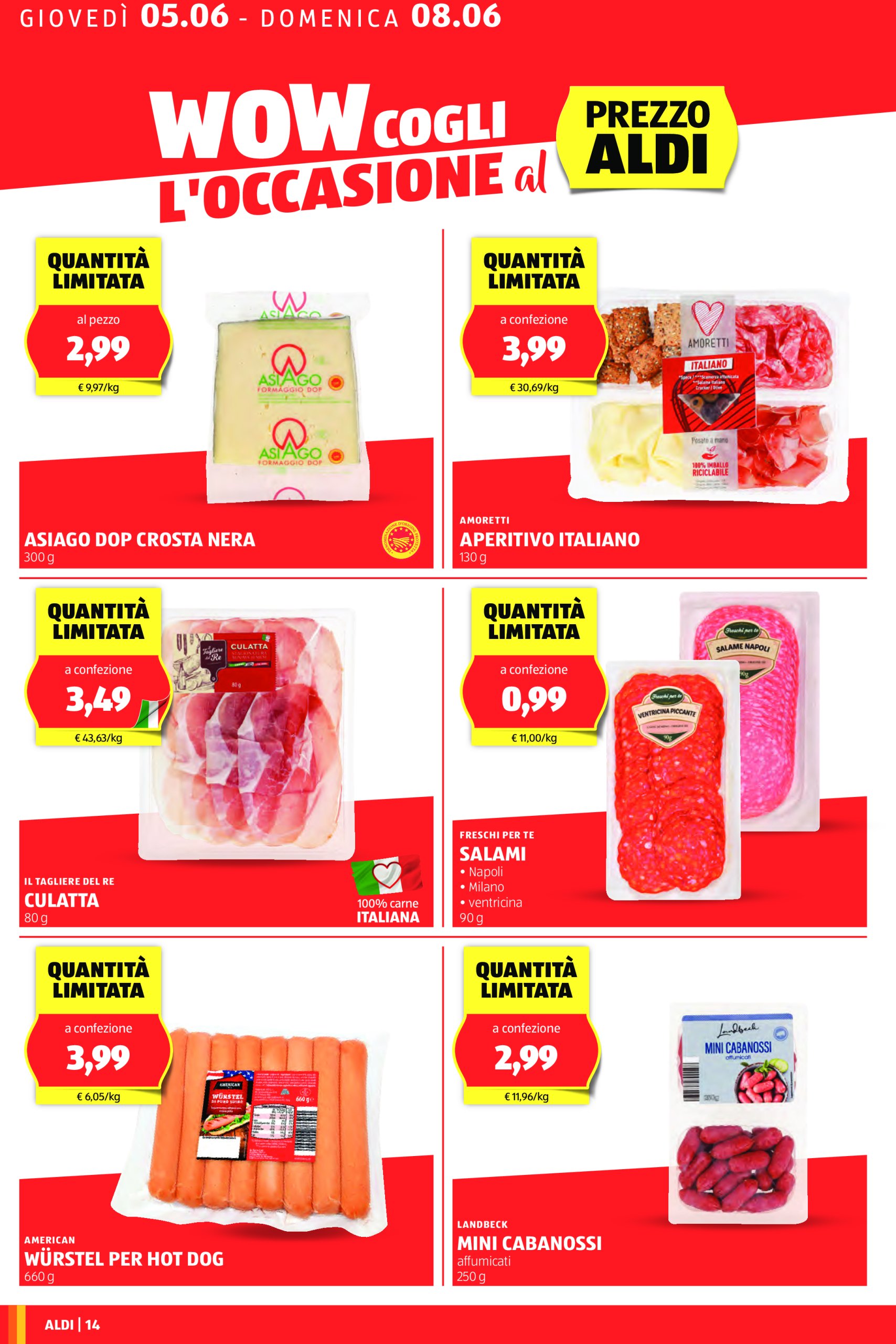 aldi - Volantino ALDI - Offerte nuova apertura Ravenna valido dal 05/06 al 14/06 - page: 14