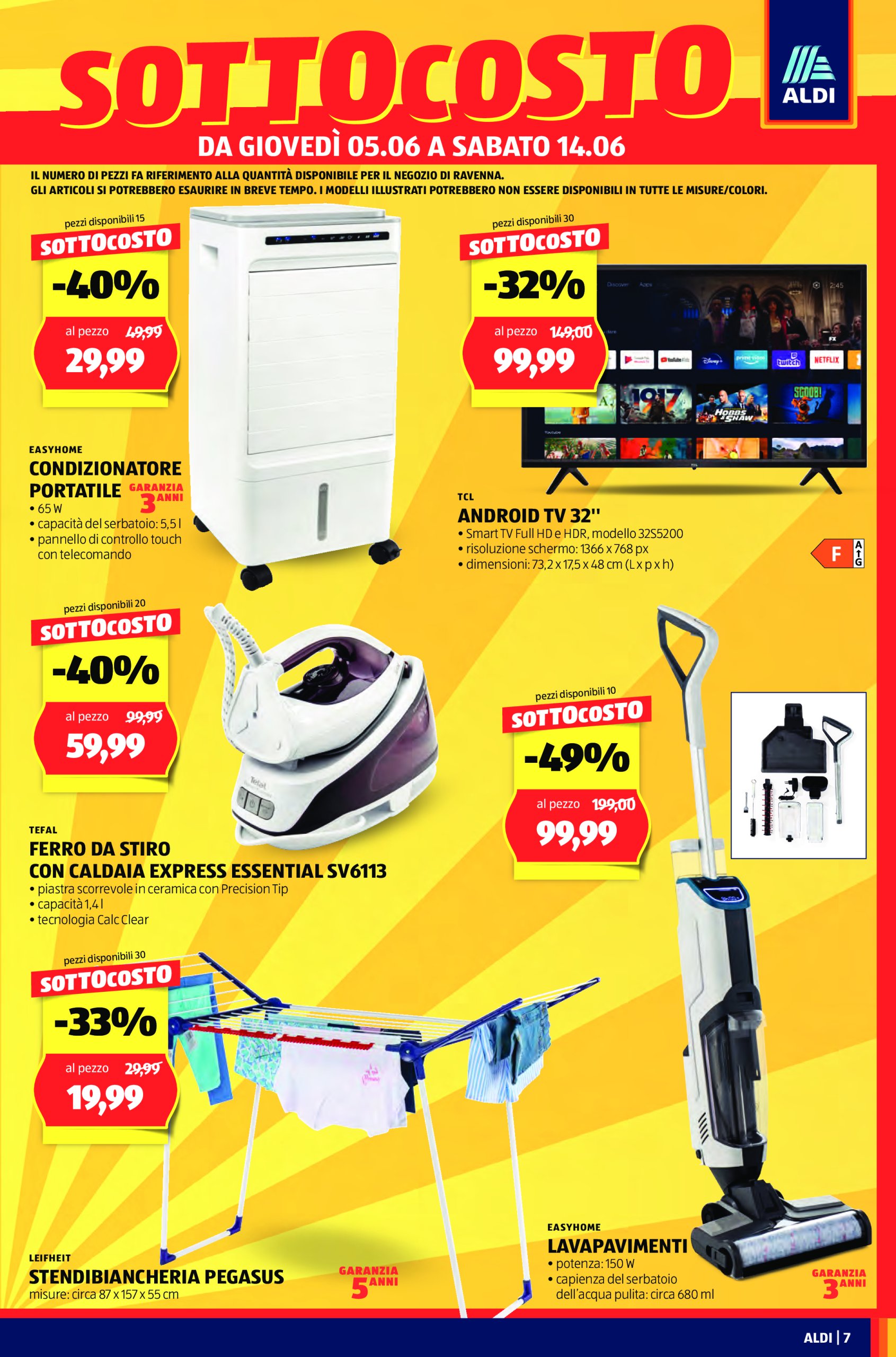 aldi - Volantino ALDI - Offerte nuova apertura Ravenna valido dal 05/06 al 14/06 - page: 7