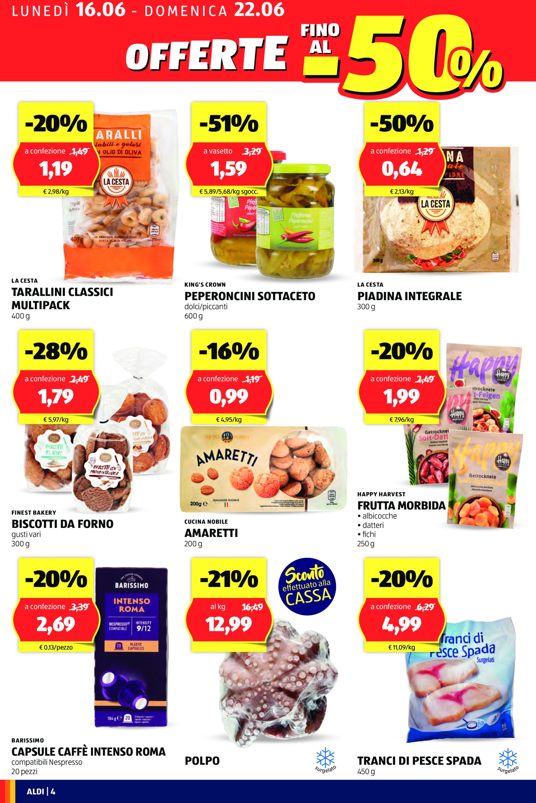 aldi - Volantino ALDI valido dal 16/06 al 22/06 - page: 4