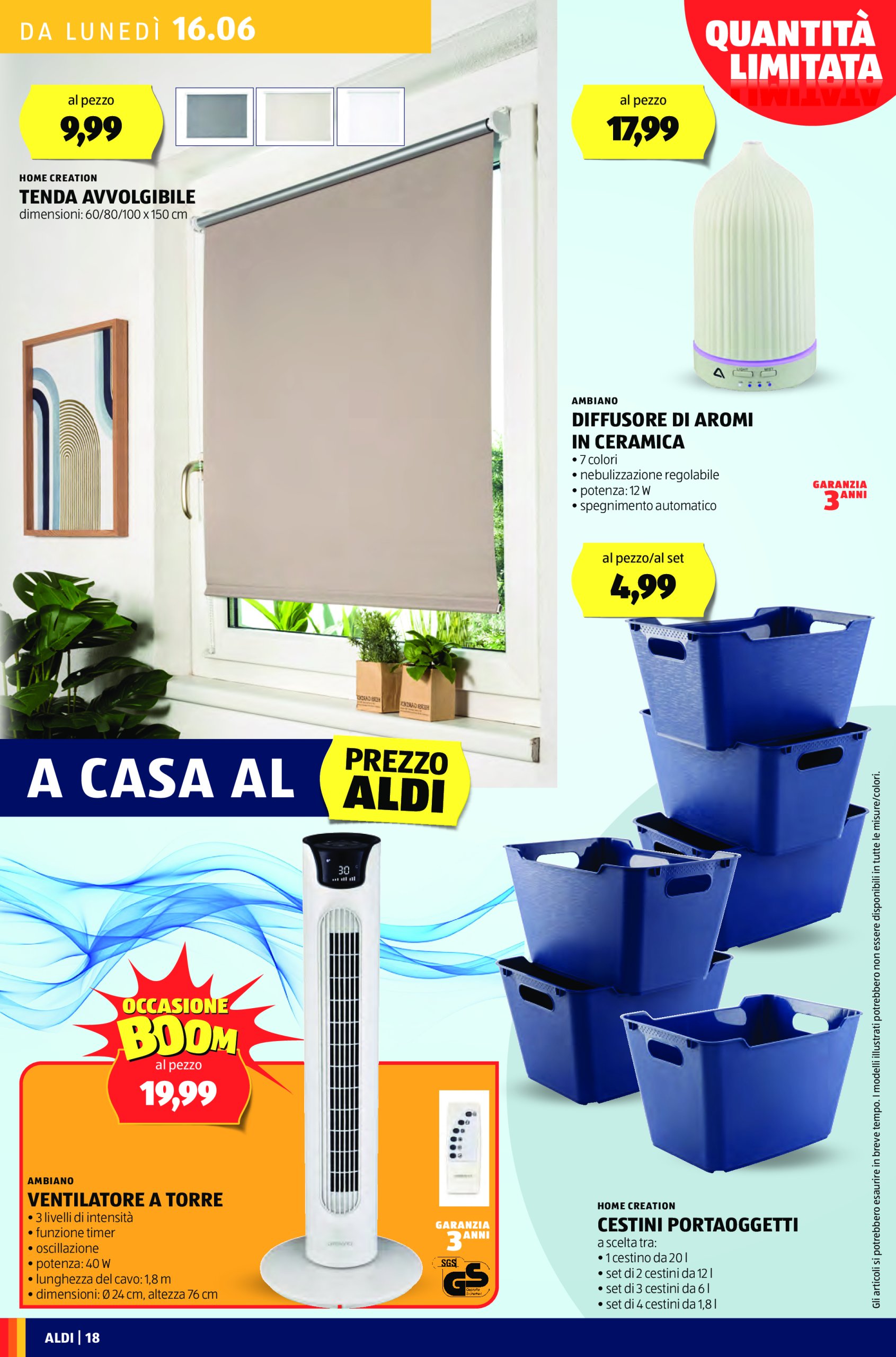 aldi - Volantino ALDI valido dal 16/06 al 22/06 - page: 18