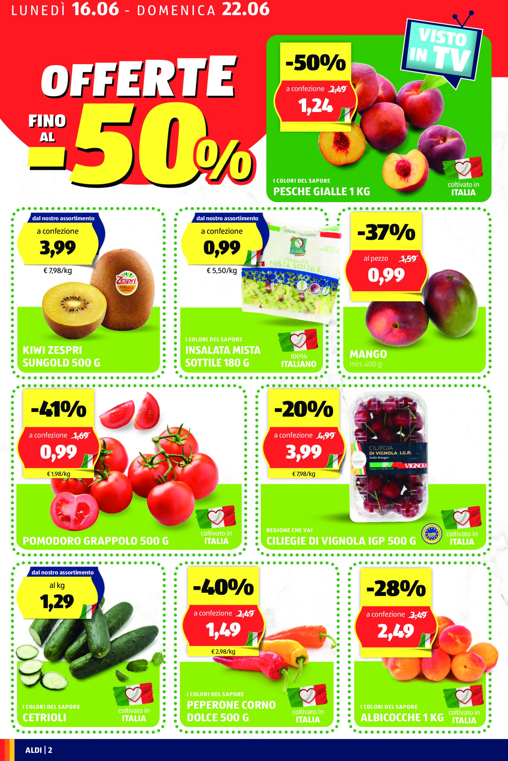 aldi - Volantino ALDI valido dal 16/06 al 22/06 - page: 2