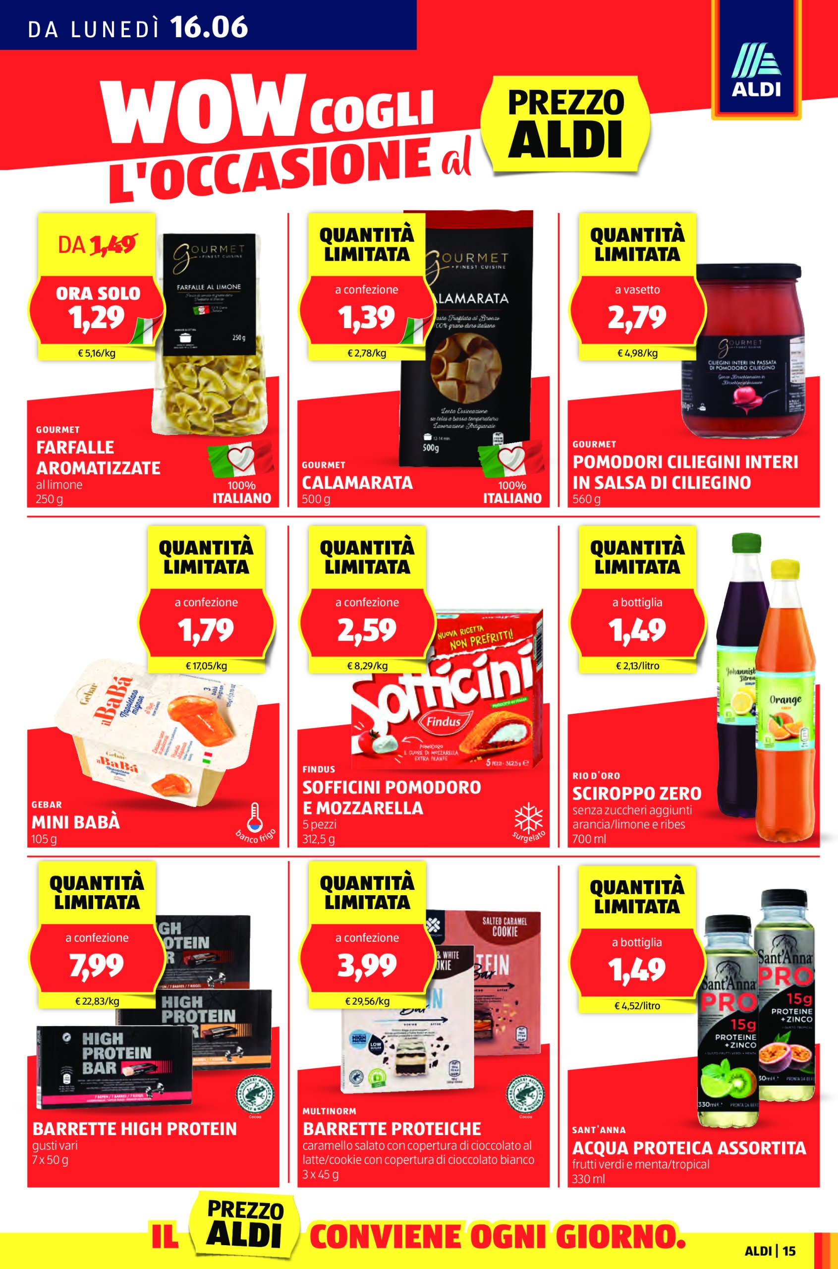 aldi - Volantino ALDI valido dal 16/06 al 22/06 - page: 15