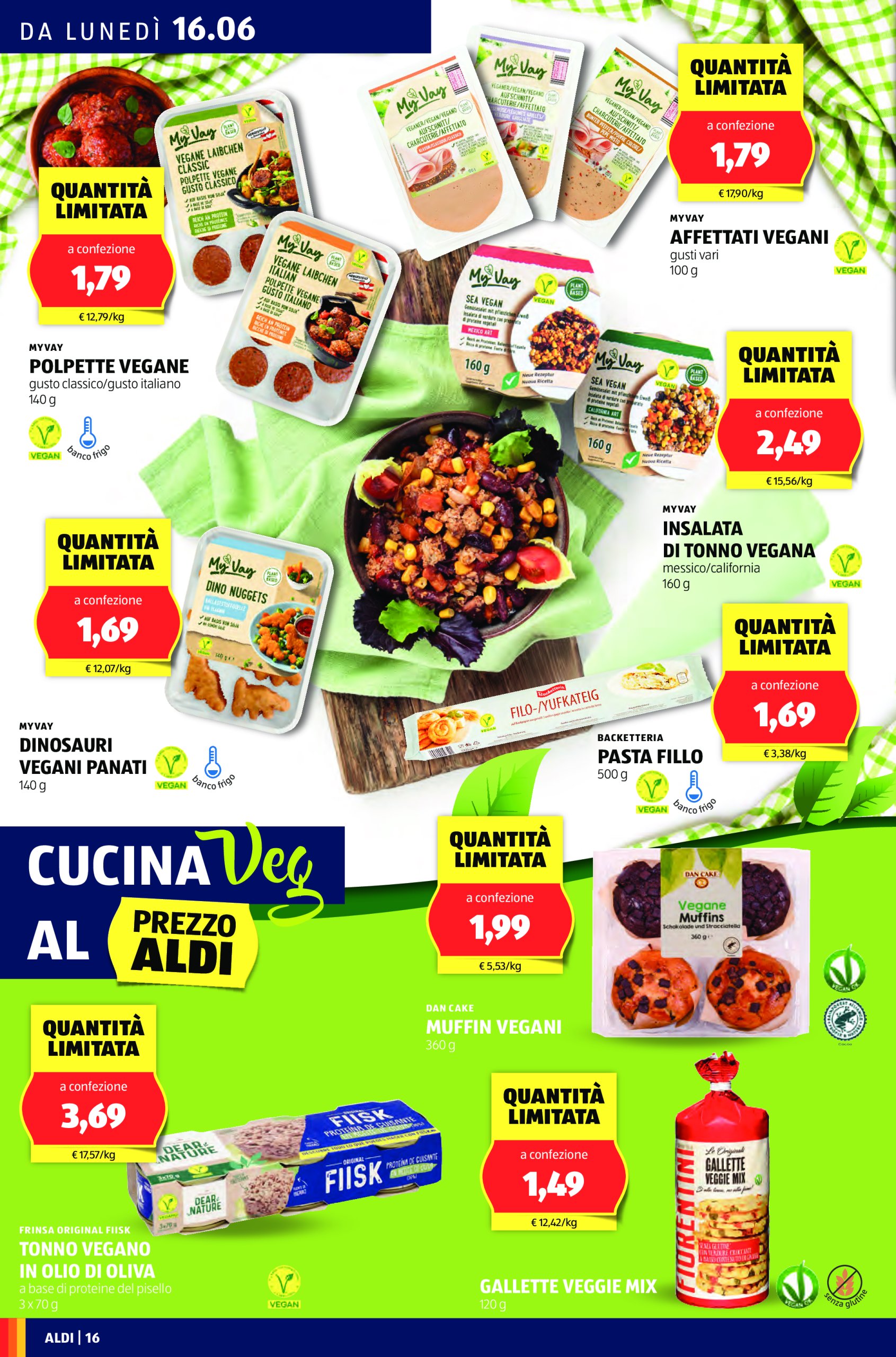 aldi - Volantino ALDI valido dal 16/06 al 22/06 - page: 16