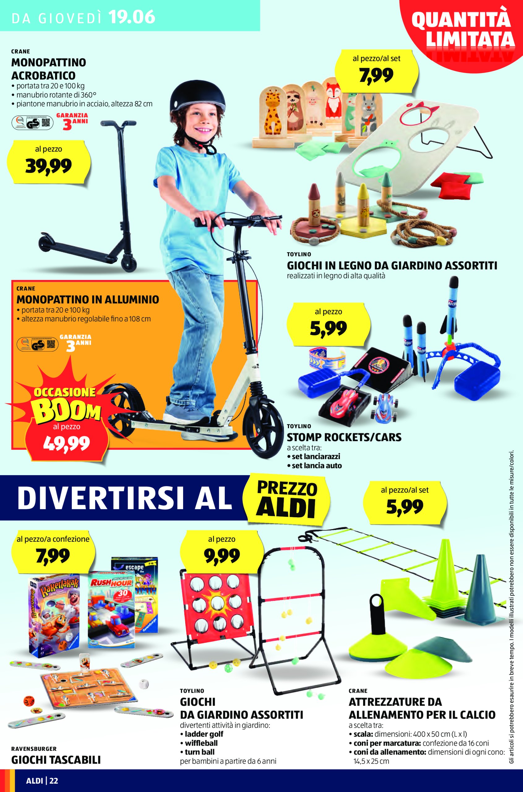 aldi - Volantino ALDI valido dal 16/06 al 22/06 - page: 22