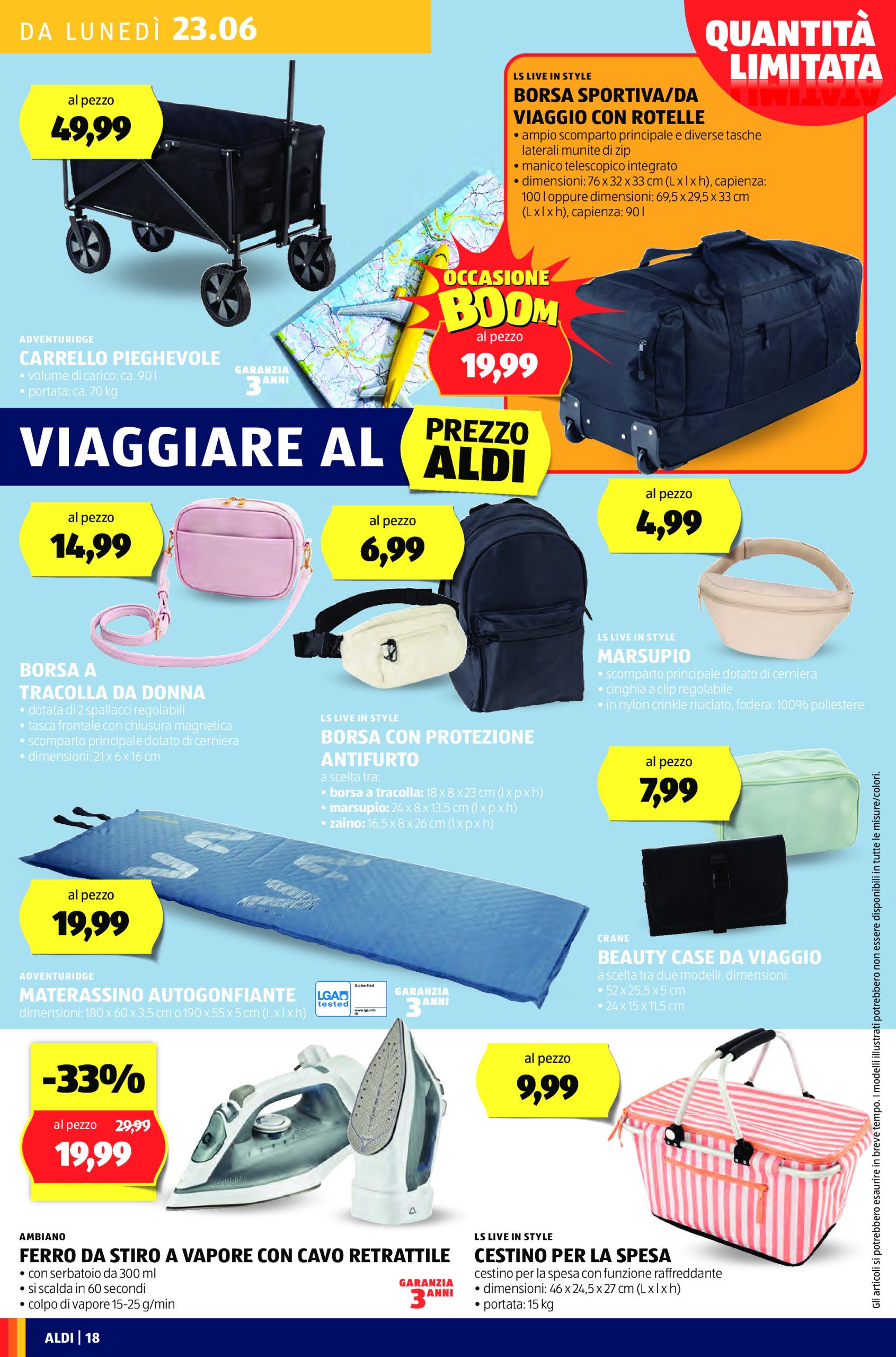 aldi - Volantino ALDI valido dal 23/06 al 29/06 - page: 18