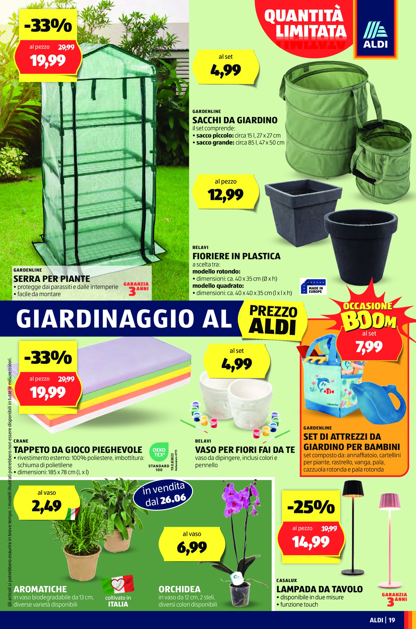 aldi - Volantino ALDI valido dal 23/06 al 29/06 - page: 19