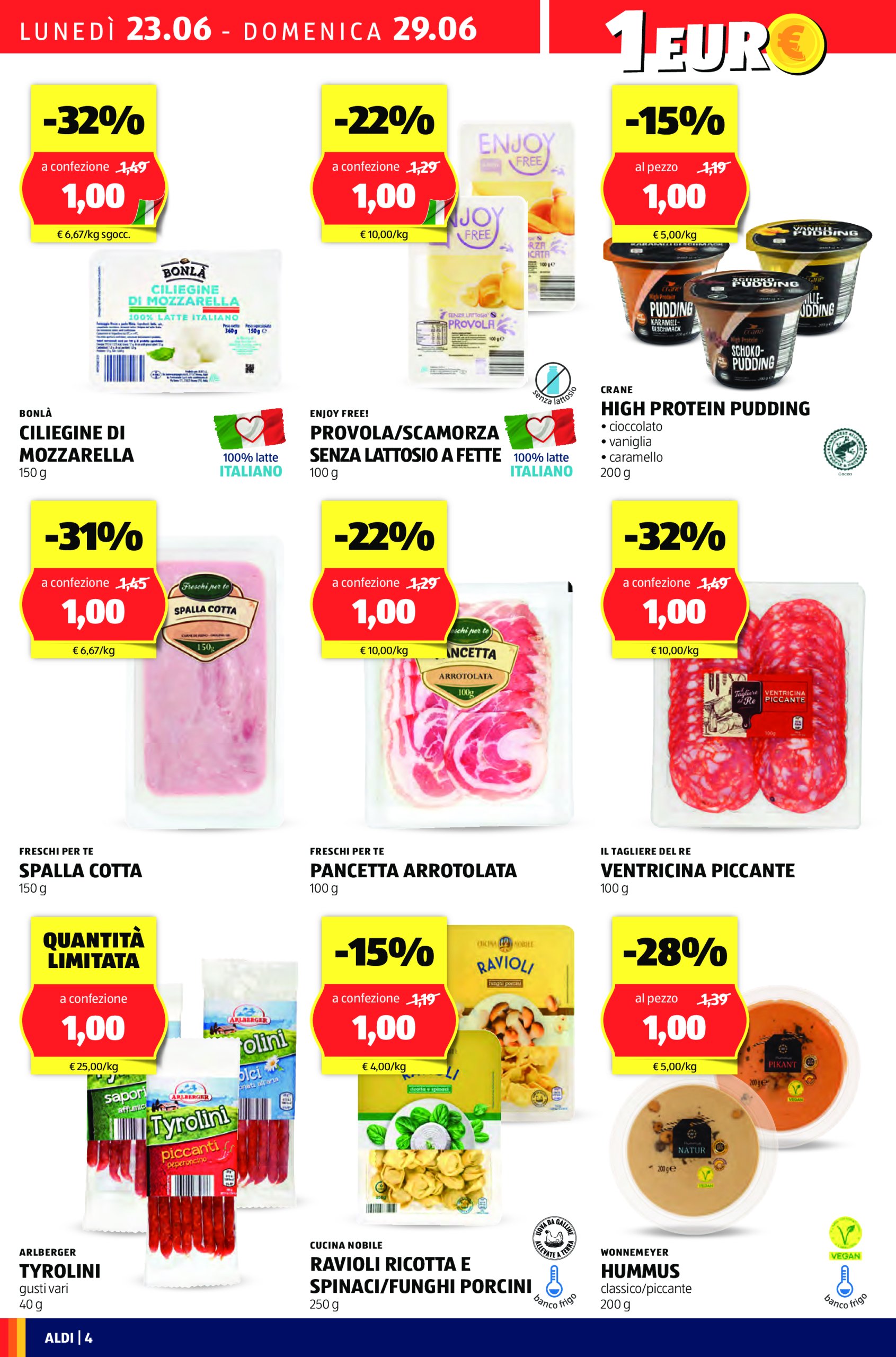 aldi - Volantino ALDI valido dal 23/06 al 29/06 - page: 4