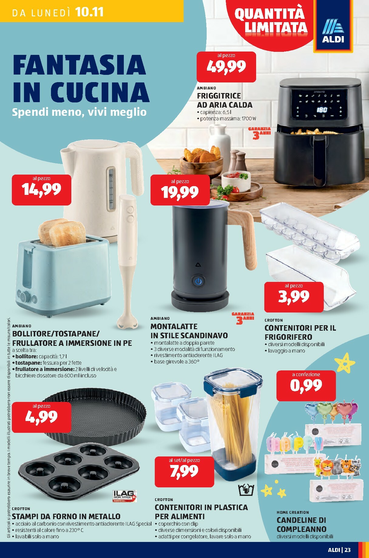 aldi - Volantino ALDI valido dal 10/11 al 16/11 - page: 23