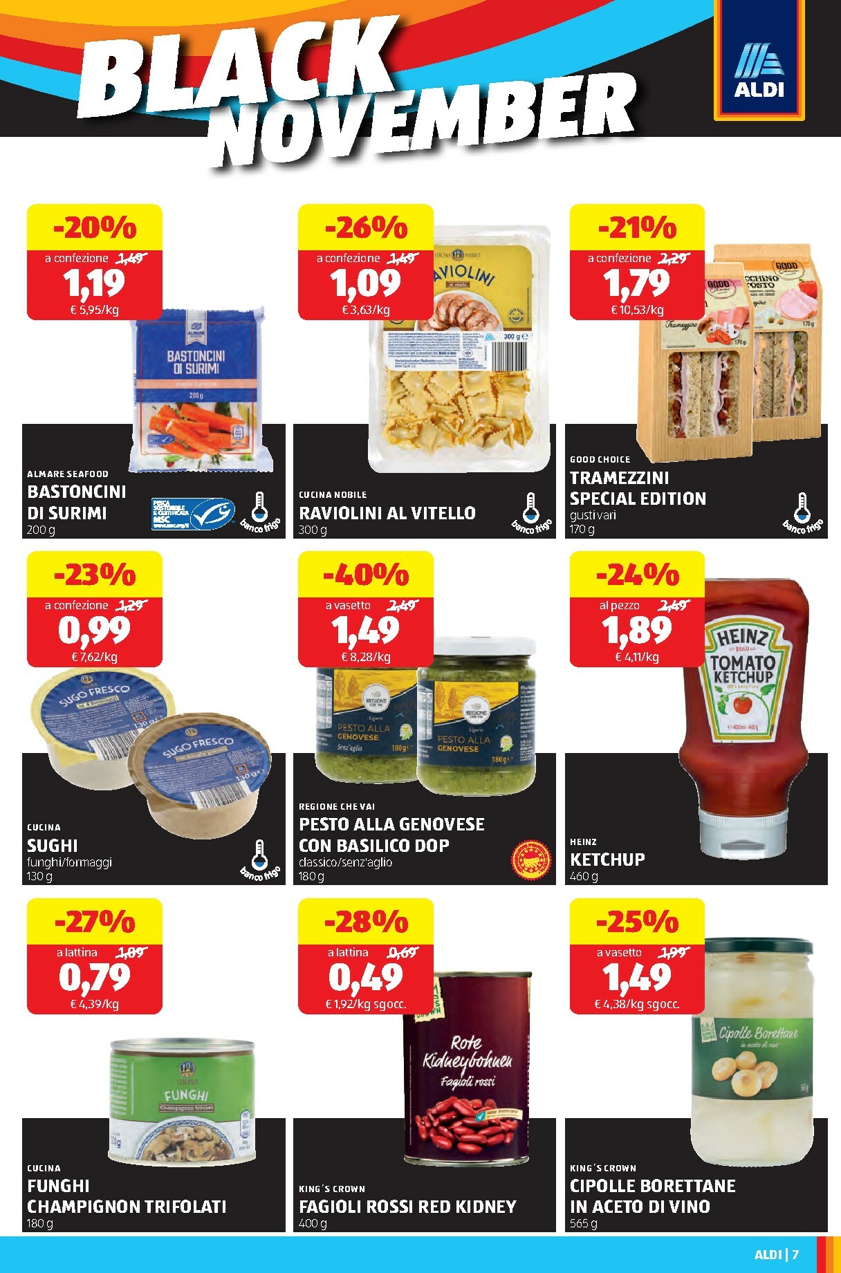 aldi - Volantino ALDI - Black November valido dal 17/11 al 23/11 - page: 7