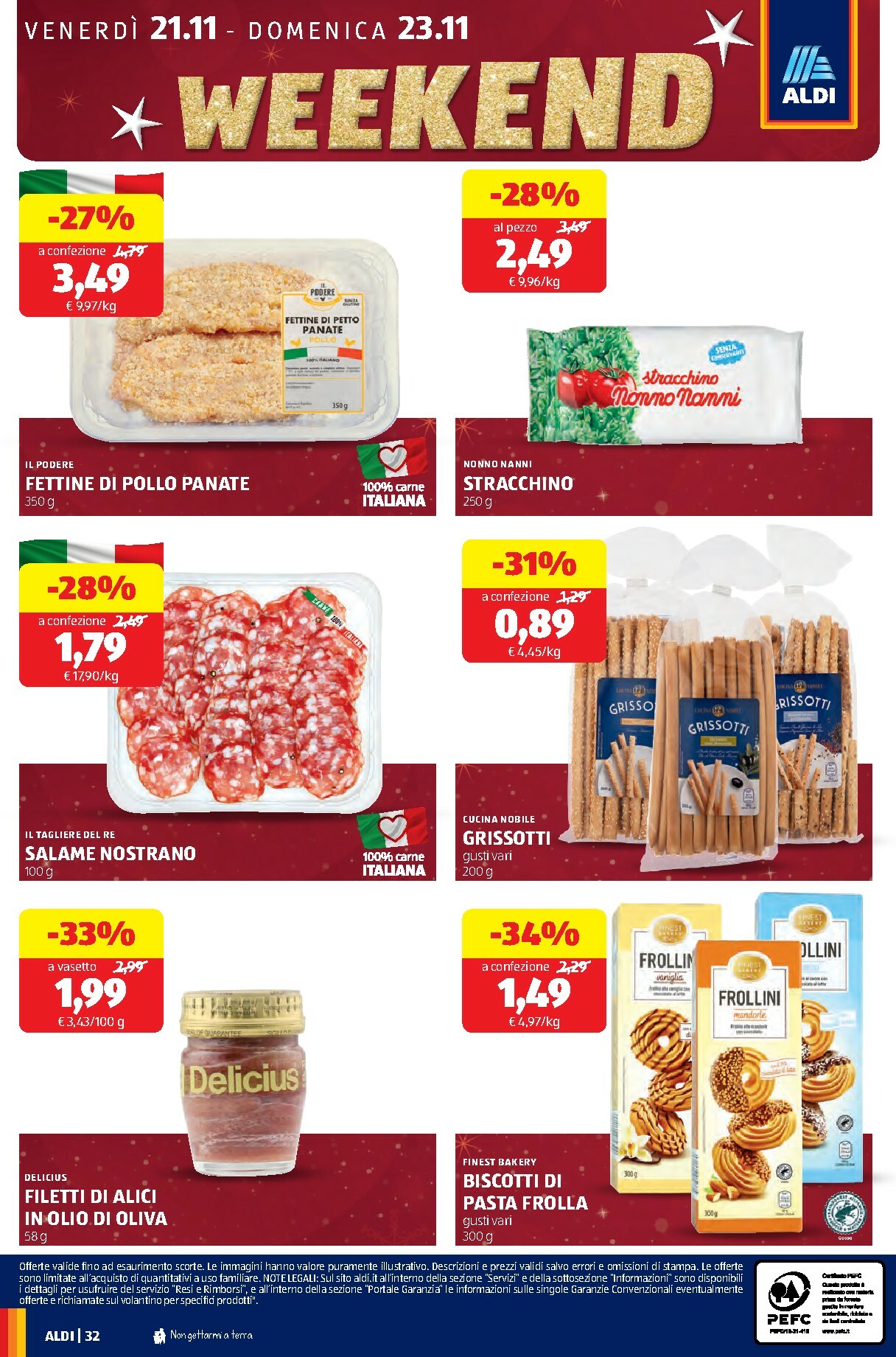 aldi - Volantino ALDI - Black November valido dal 17/11 al 23/11 - page: 32