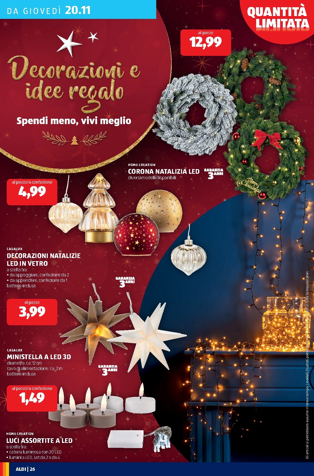 aldi - Volantino ALDI - Black November valido dal 17/11 al 23/11 - page: 26