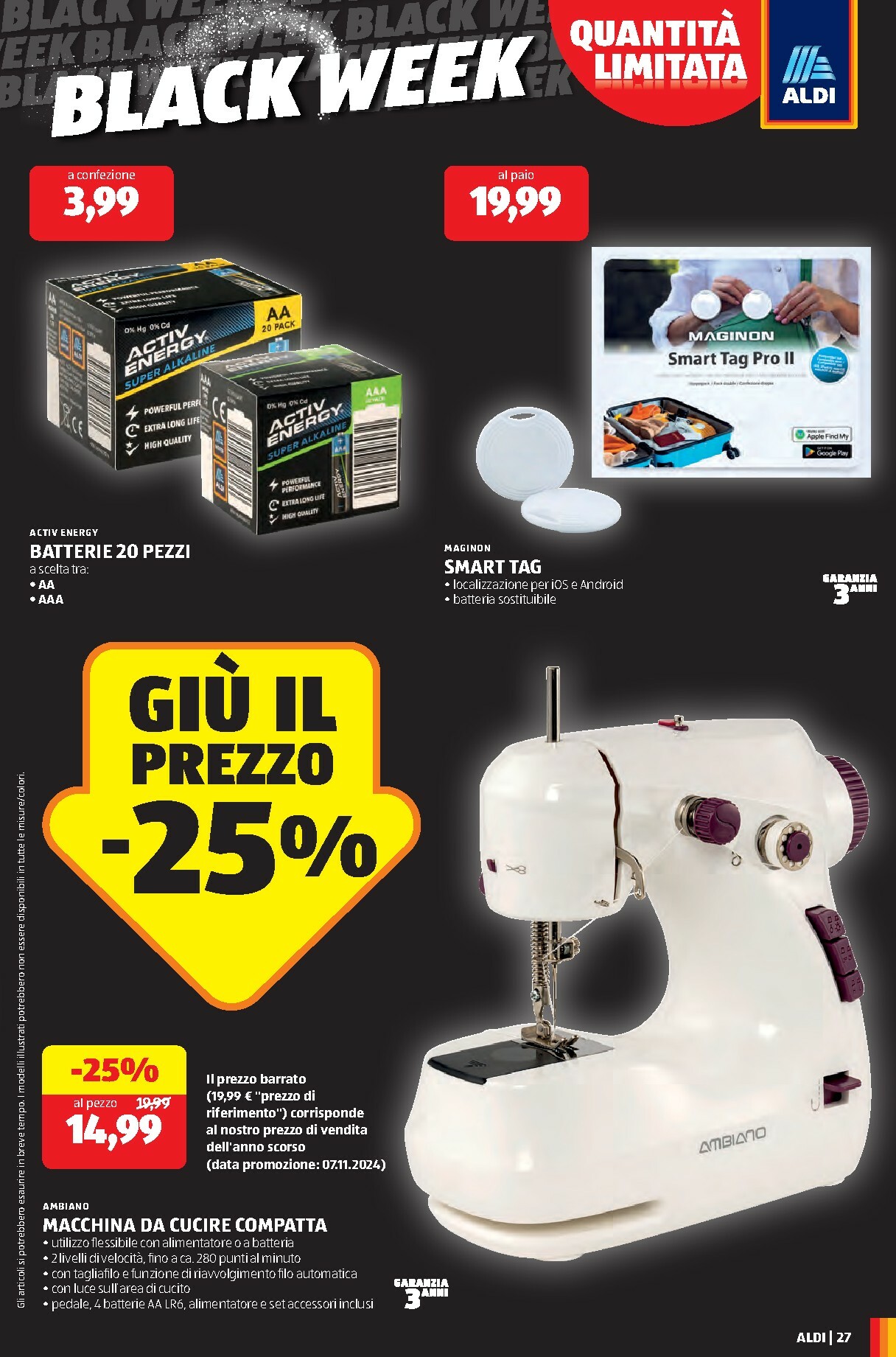 aldi - Volantino ALDI valido dal 24/11 al 30/11 - page: 27