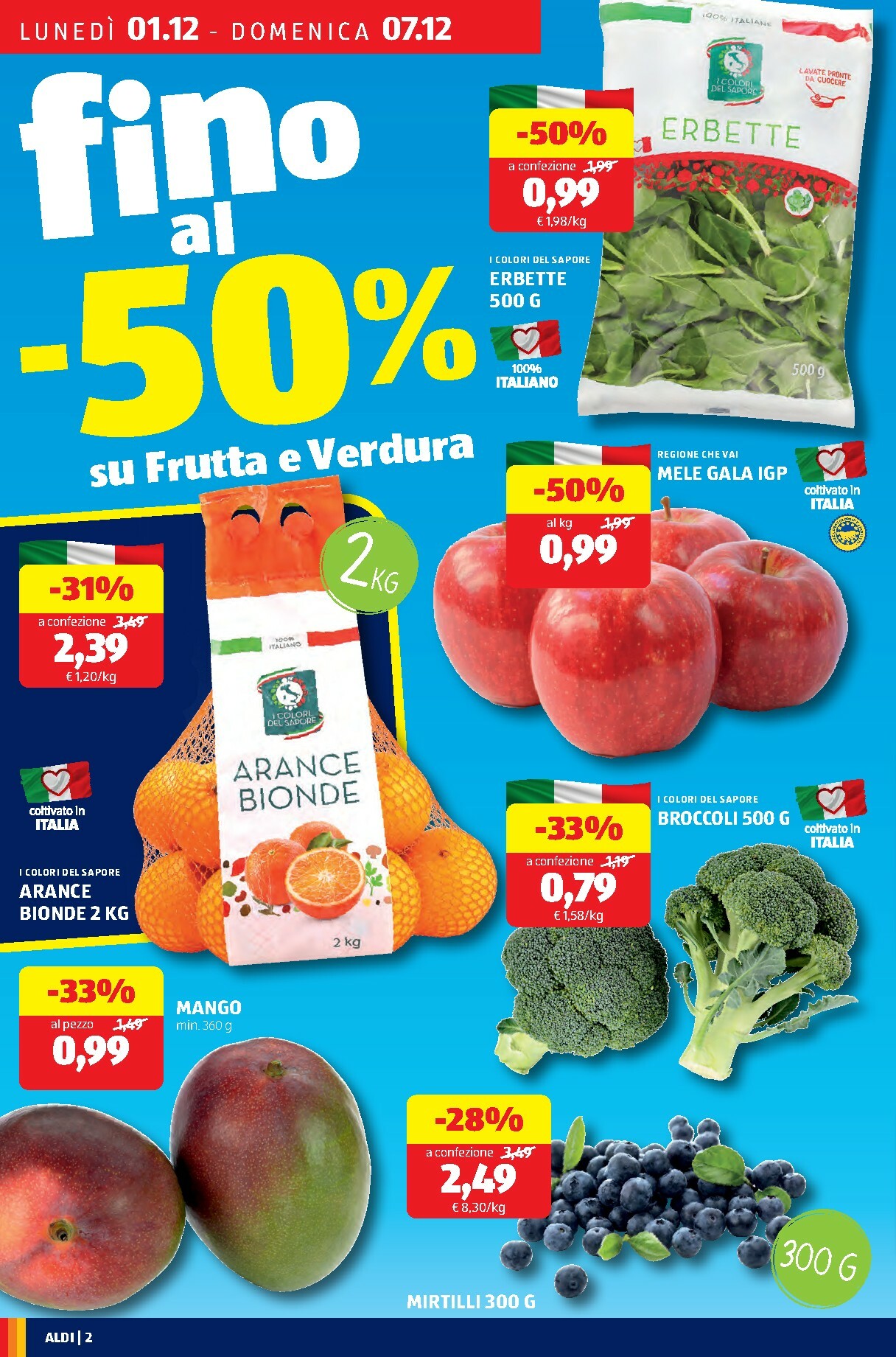 aldi - Volantino ALDI valido dal 01/12 al 07/12 - page: 2