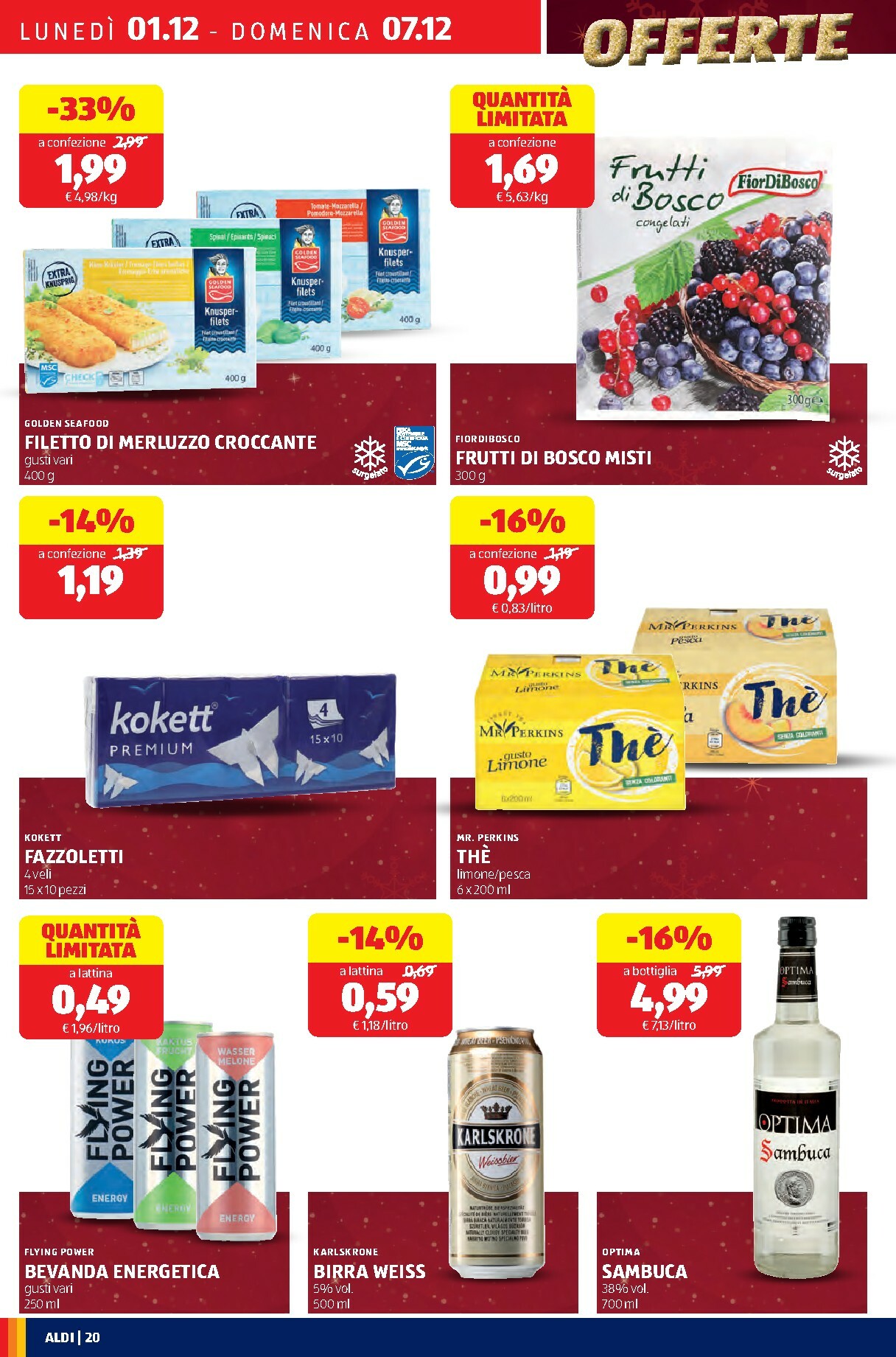 aldi - Volantino ALDI valido dal 01/12 al 07/12 - page: 20