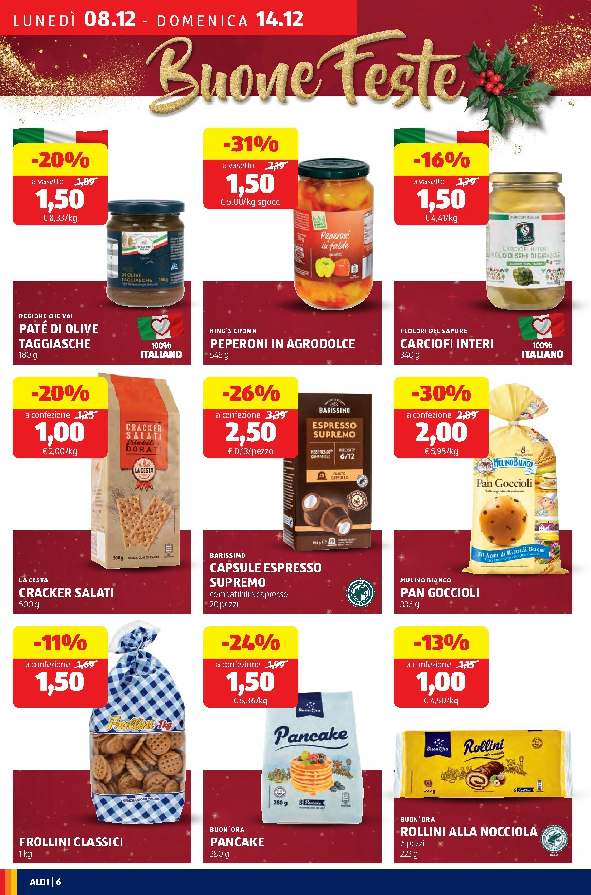 aldi - Volantino ALDI valido dal 08/12 al 14/12 - page: 6