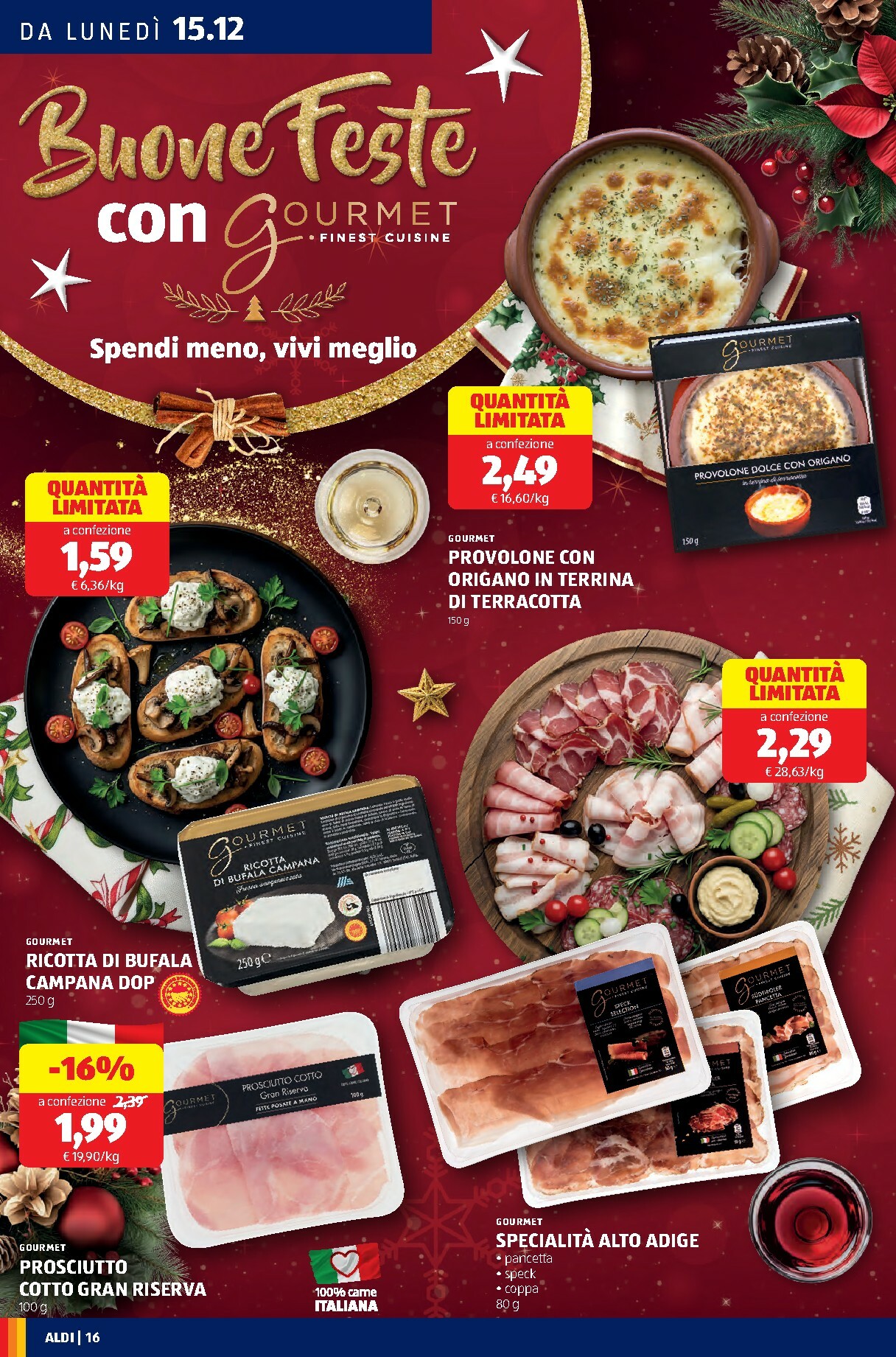 aldi - Volantino ALDI valido dal 15/12 al 21/12 - page: 16