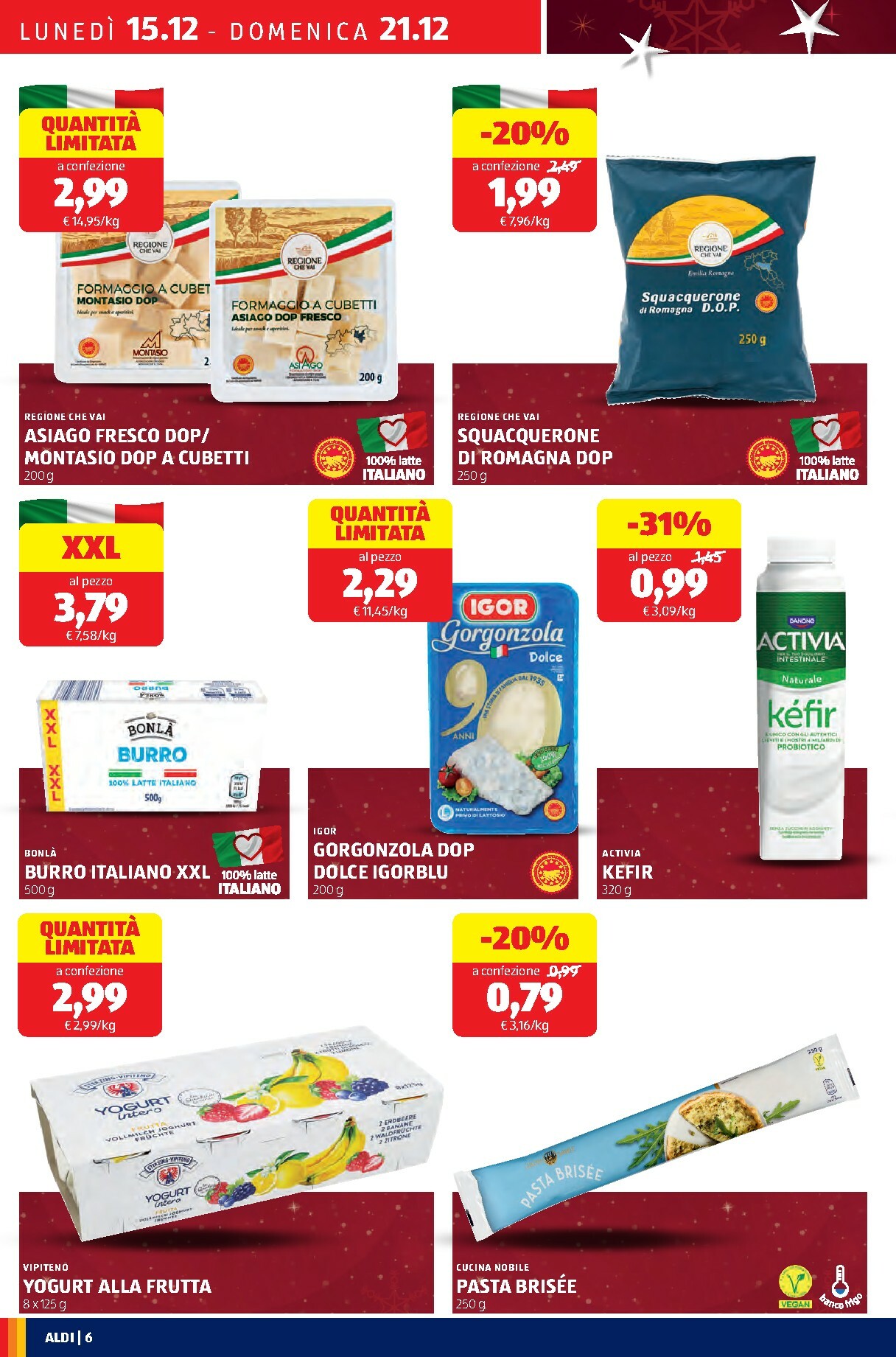 aldi - Volantino ALDI valido dal 15/12 al 21/12 - page: 6