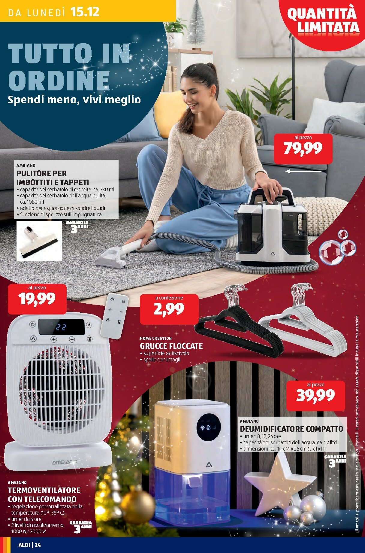 aldi - Volantino ALDI valido dal 15/12 al 21/12 - page: 24