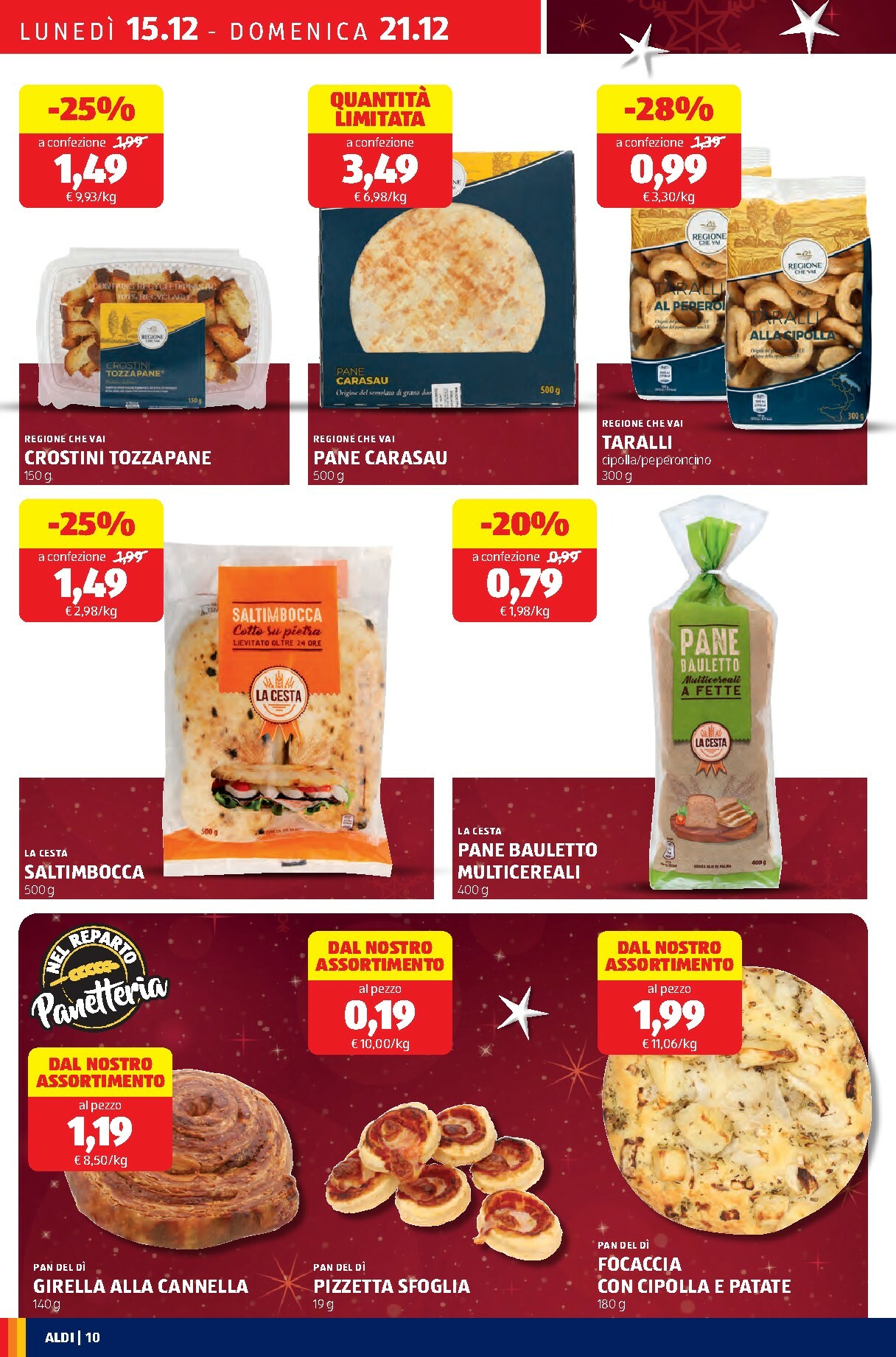 aldi - Volantino ALDI valido dal 15/12 al 21/12 - page: 10