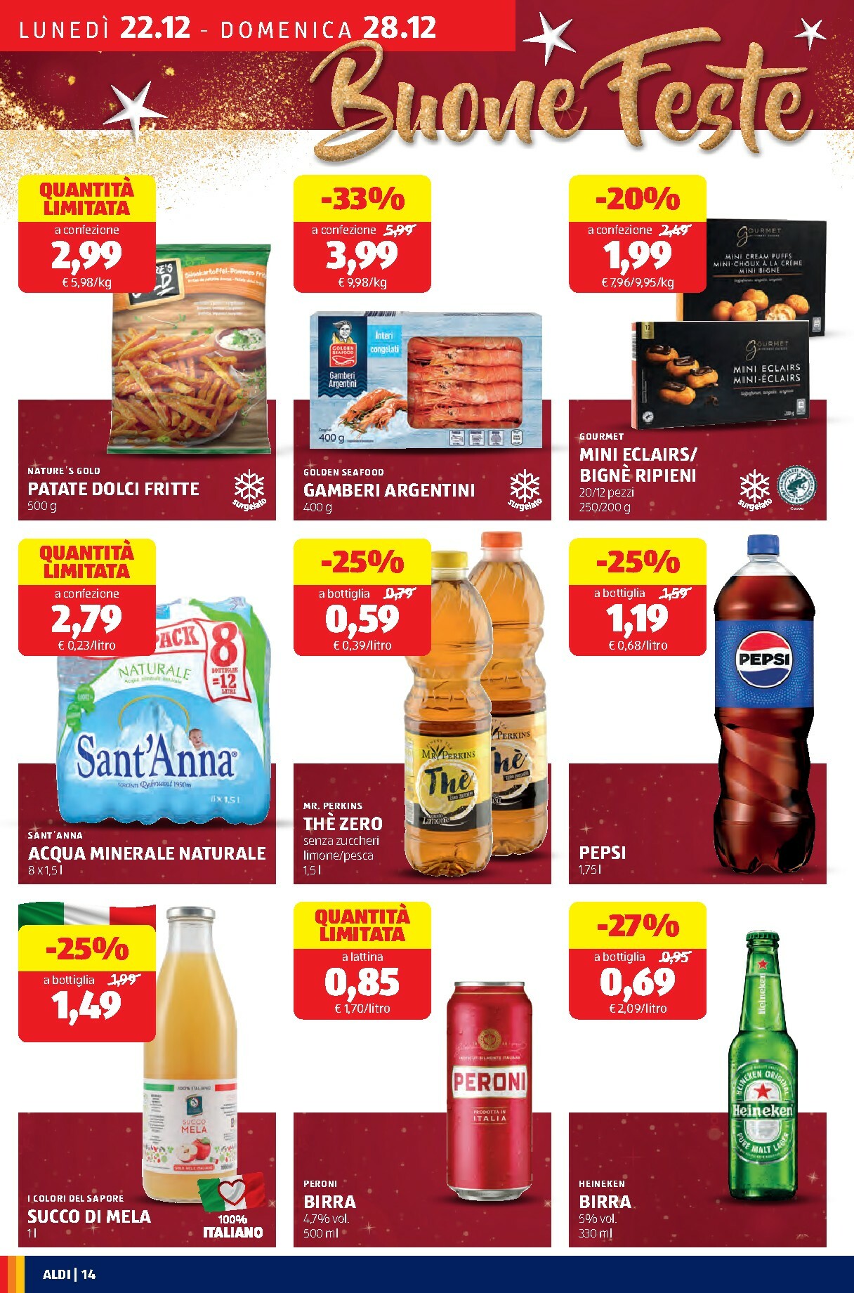 aldi - Volantino ALDI valido dal 22/12 al 28/12 - page: 14