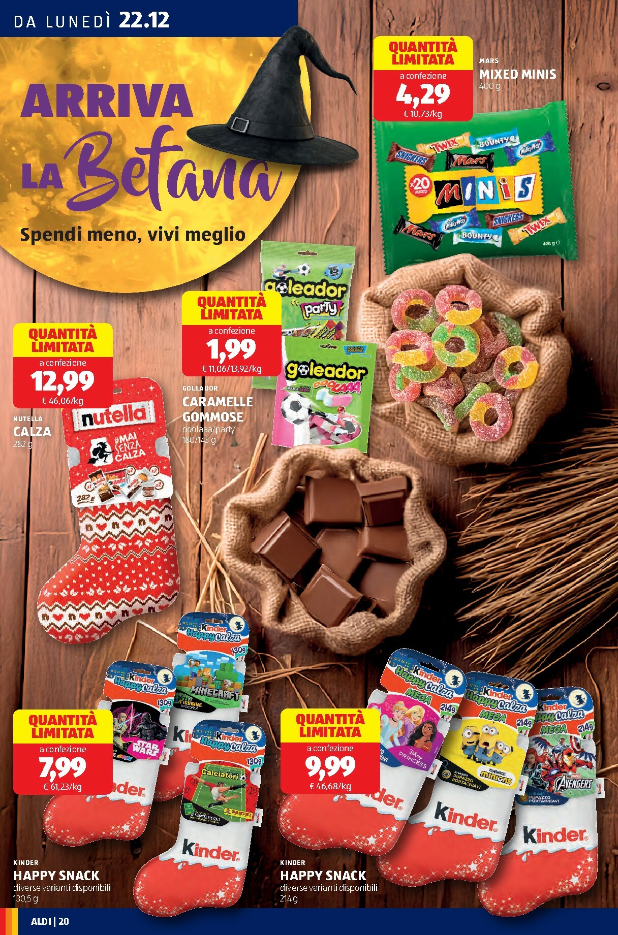 aldi - Volantino ALDI valido dal 22/12 al 28/12 - page: 20