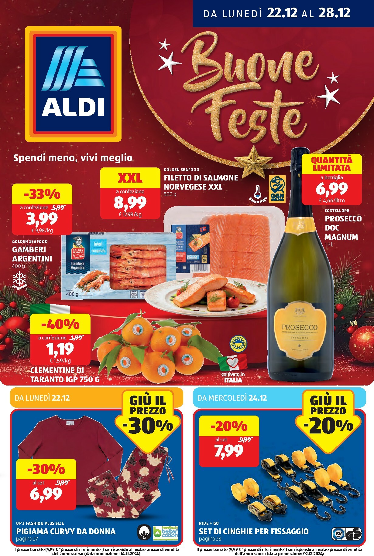 aldi - Volantino ALDI valido dal 22/12 al 28/12