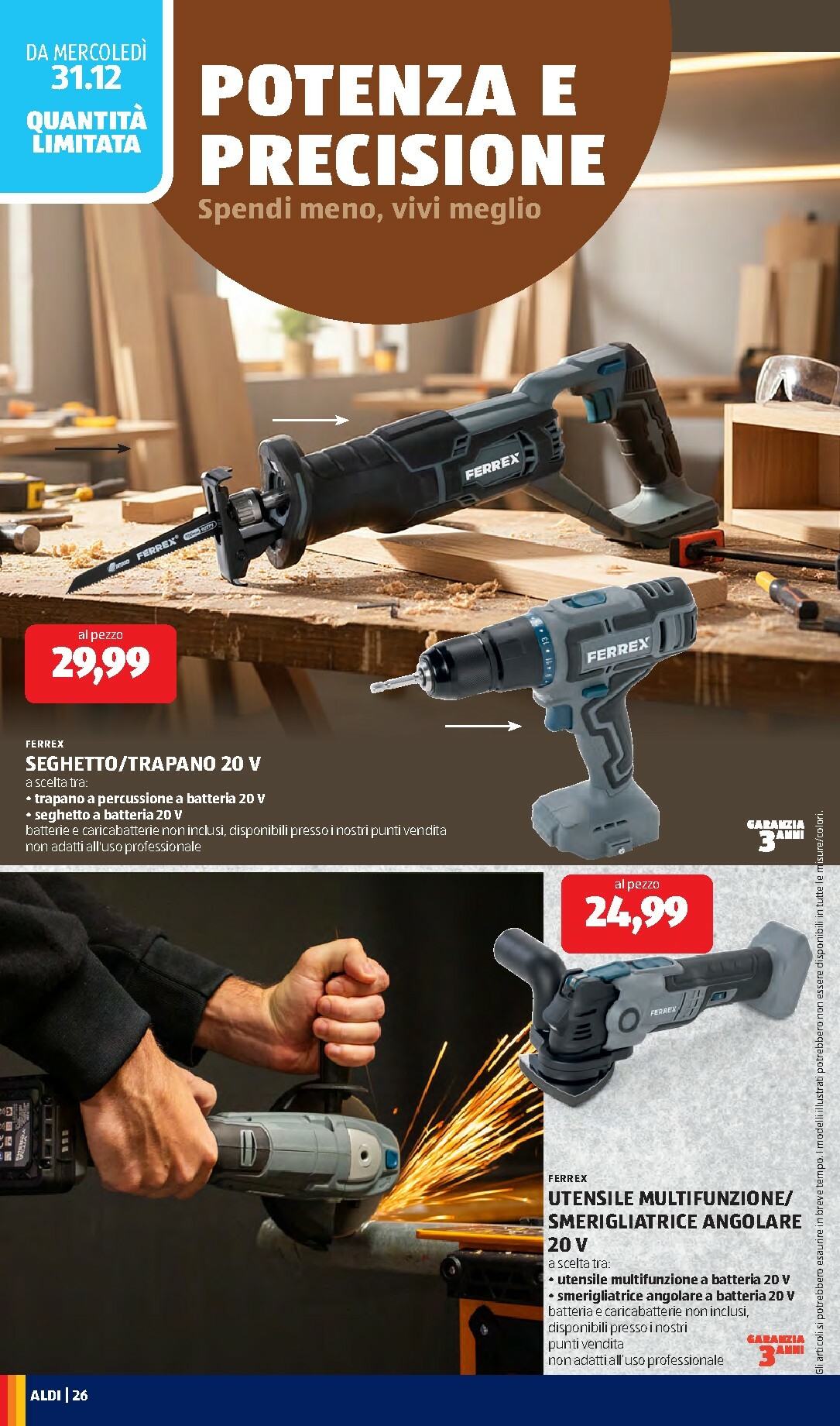aldi - Volantino ALDI valido dal 29/12 al 04/01 - page: 26