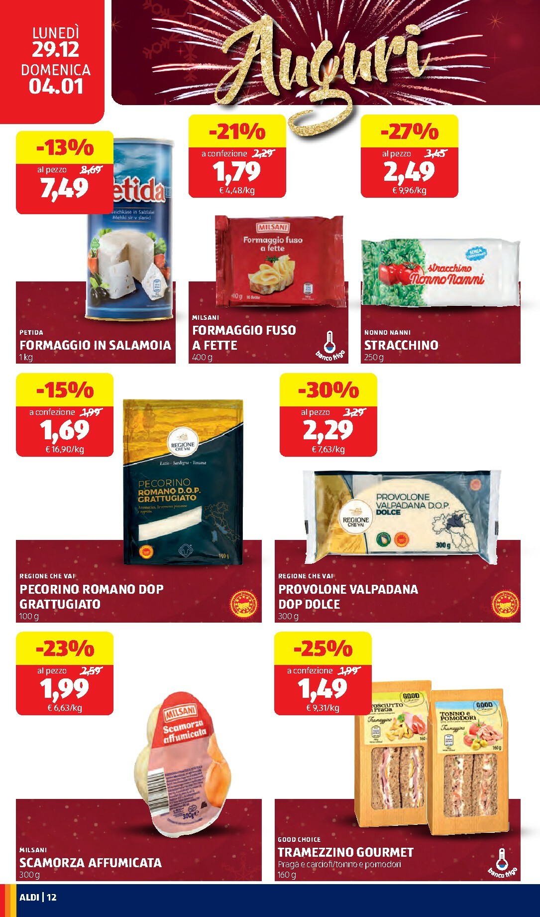 aldi - Volantino ALDI valido dal 29/12 al 04/01 - page: 12