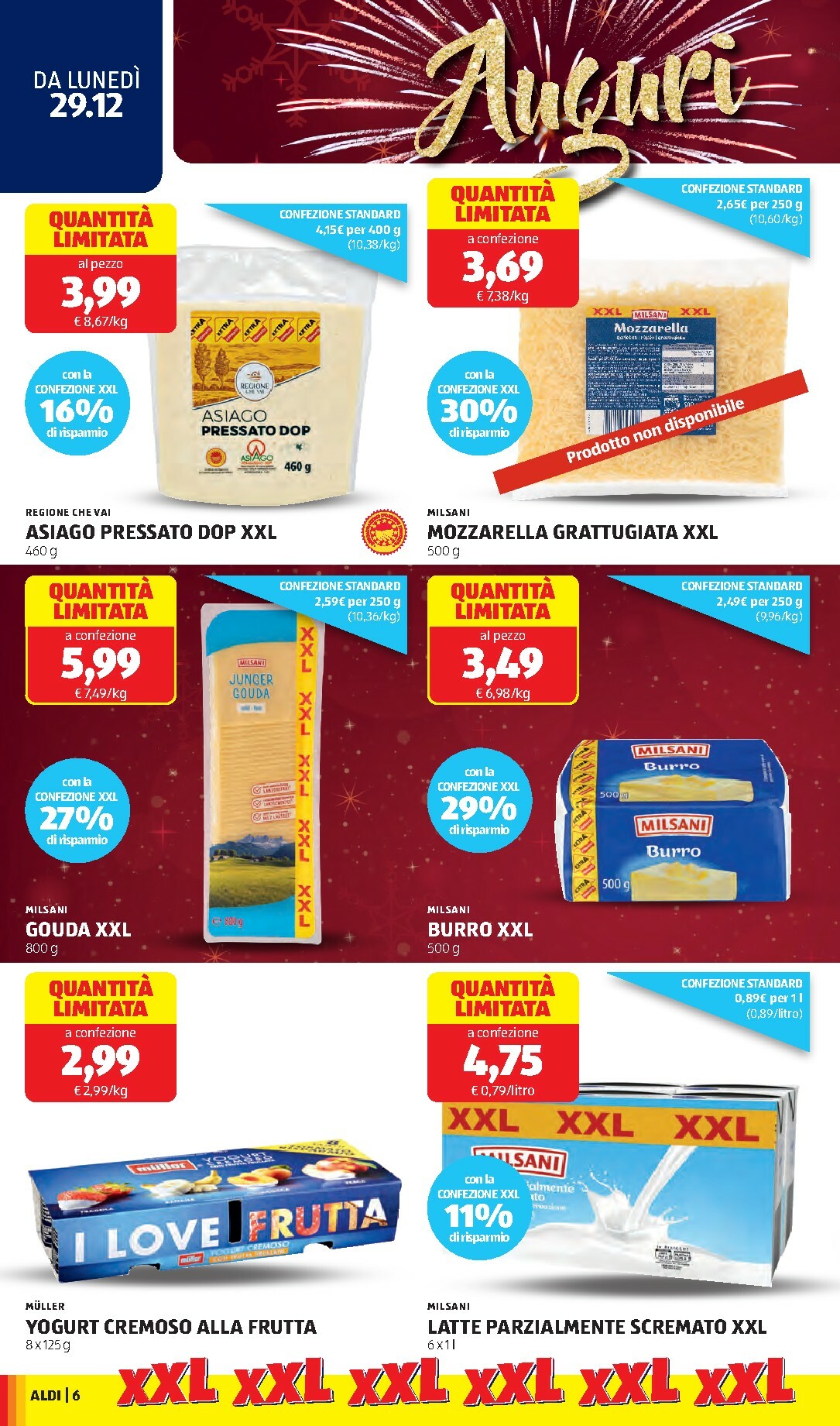 aldi - Volantino ALDI valido dal 29/12 al 04/01 - page: 6