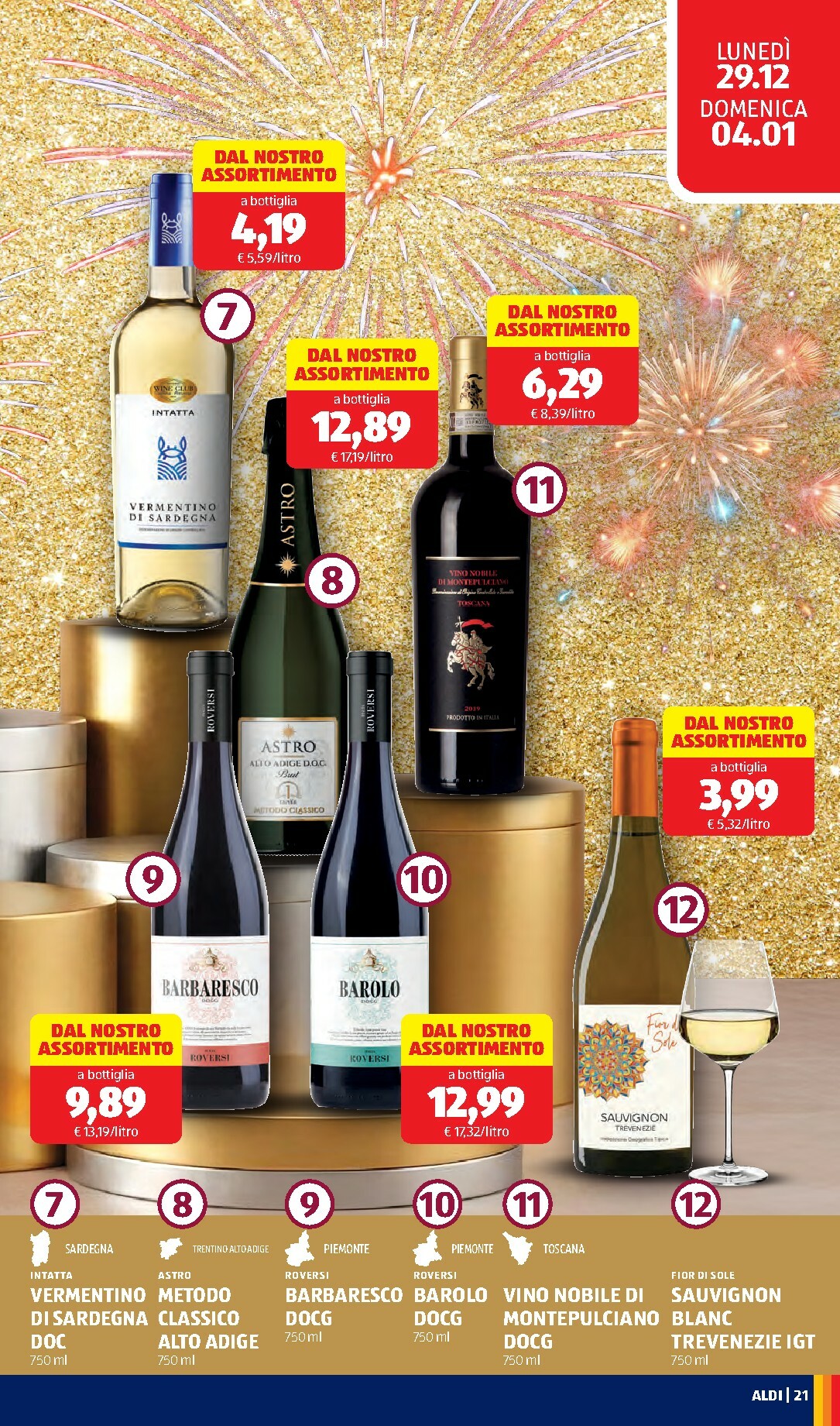 aldi - Volantino ALDI valido dal 29/12 al 04/01 - page: 21