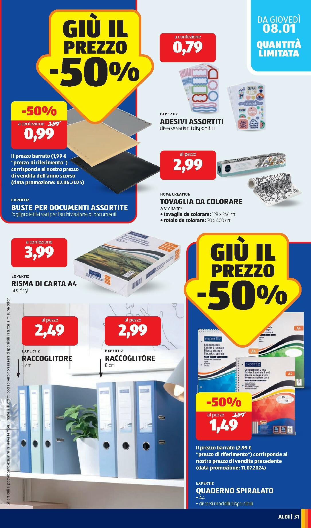 aldi - Volantino ALDI valido dal 05/01 al 11/01 - page: 31