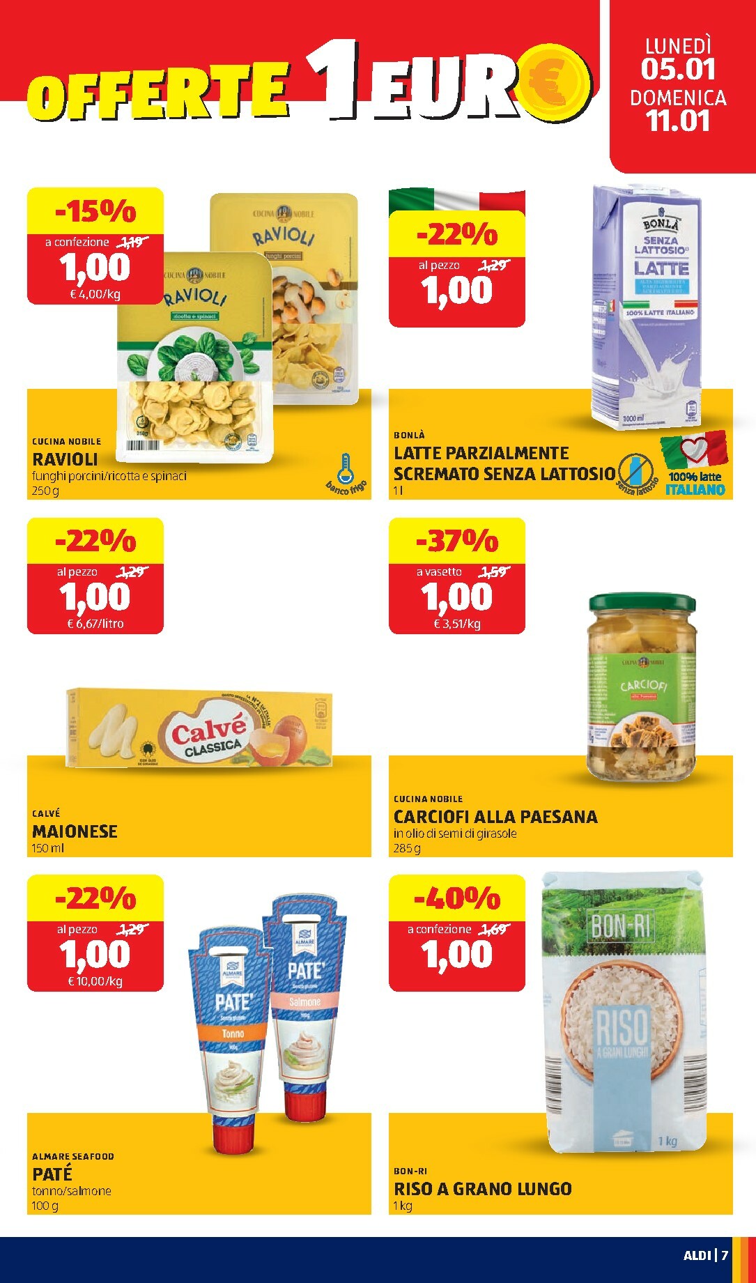 aldi - Volantino ALDI valido dal 05/01 al 11/01 - page: 7