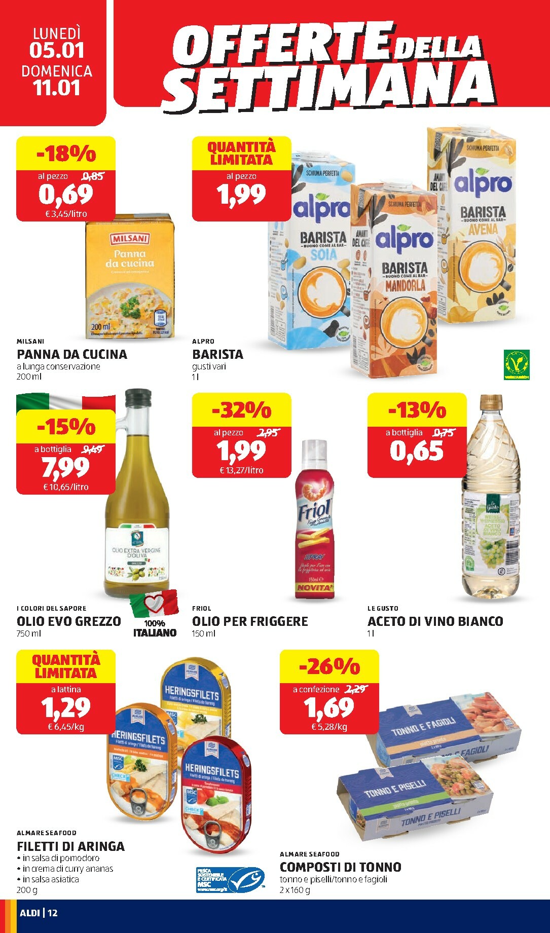 aldi - Volantino ALDI valido dal 05/01 al 11/01 - page: 12