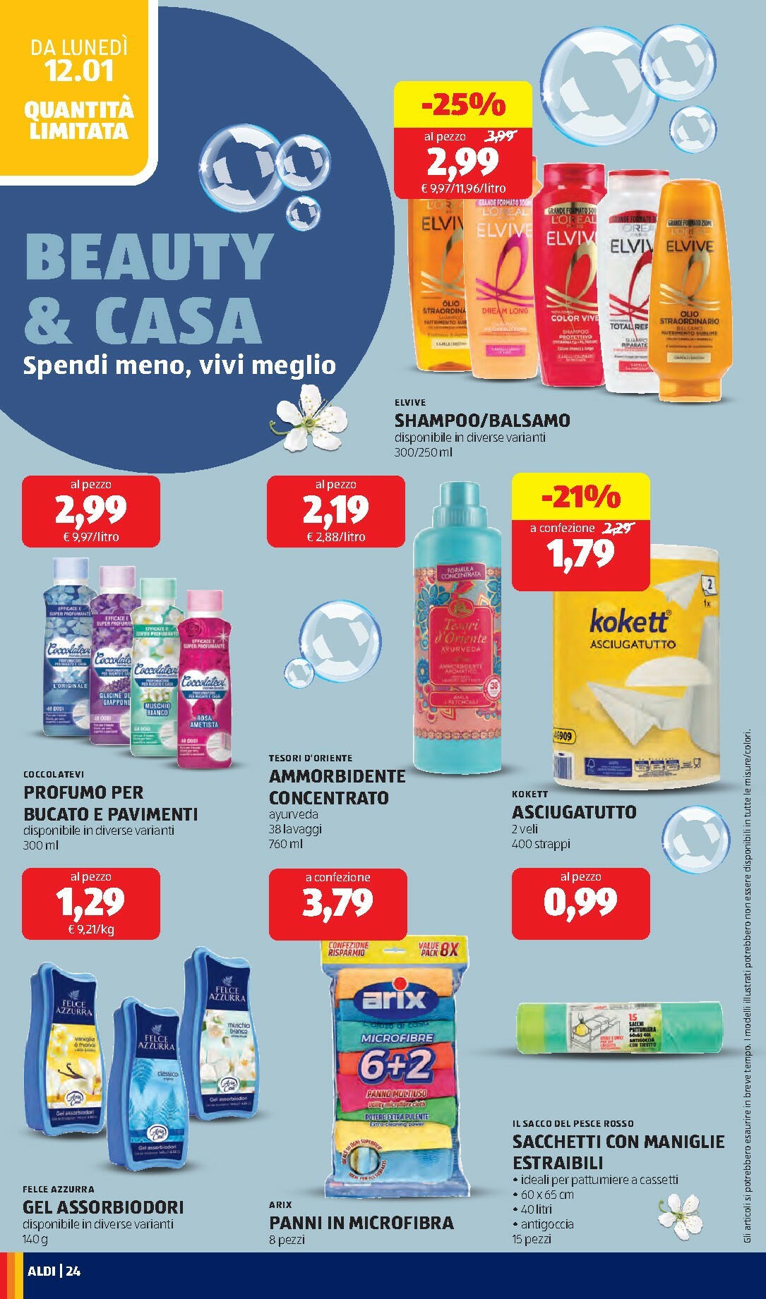 aldi - Volantino ALDI valido dal 12/01 al 18/01 - page: 24