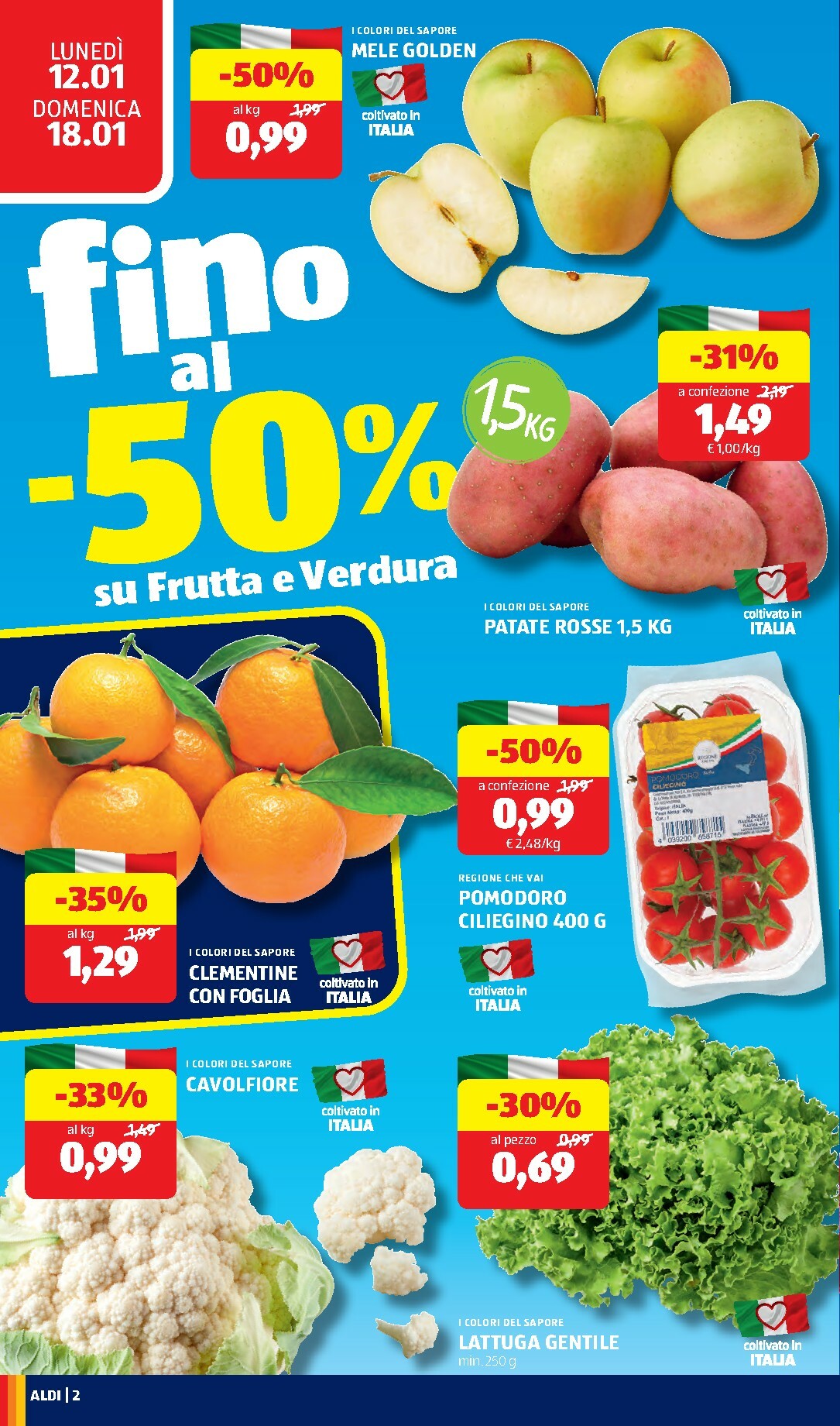 aldi - Volantino ALDI valido dal 12/01 al 18/01 - page: 2