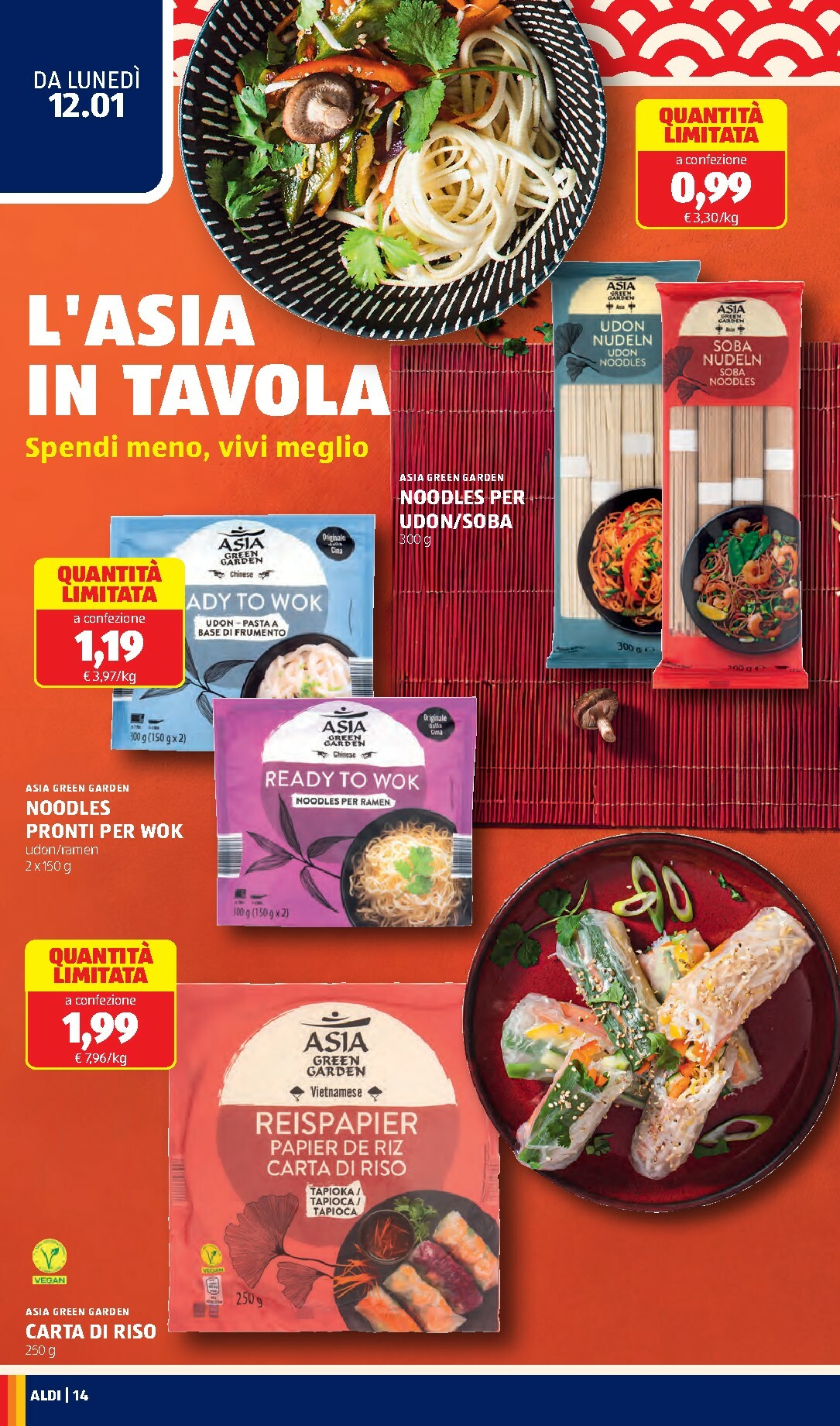 aldi - Volantino ALDI valido dal 12/01 al 18/01 - page: 14