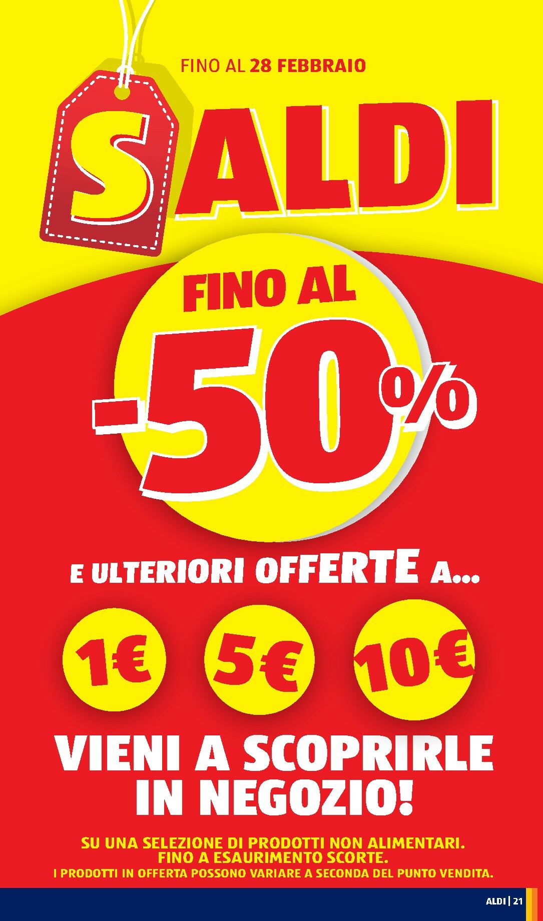 aldi - Volantino ALDI valido dal 19/01 al 25/01 - page: 21