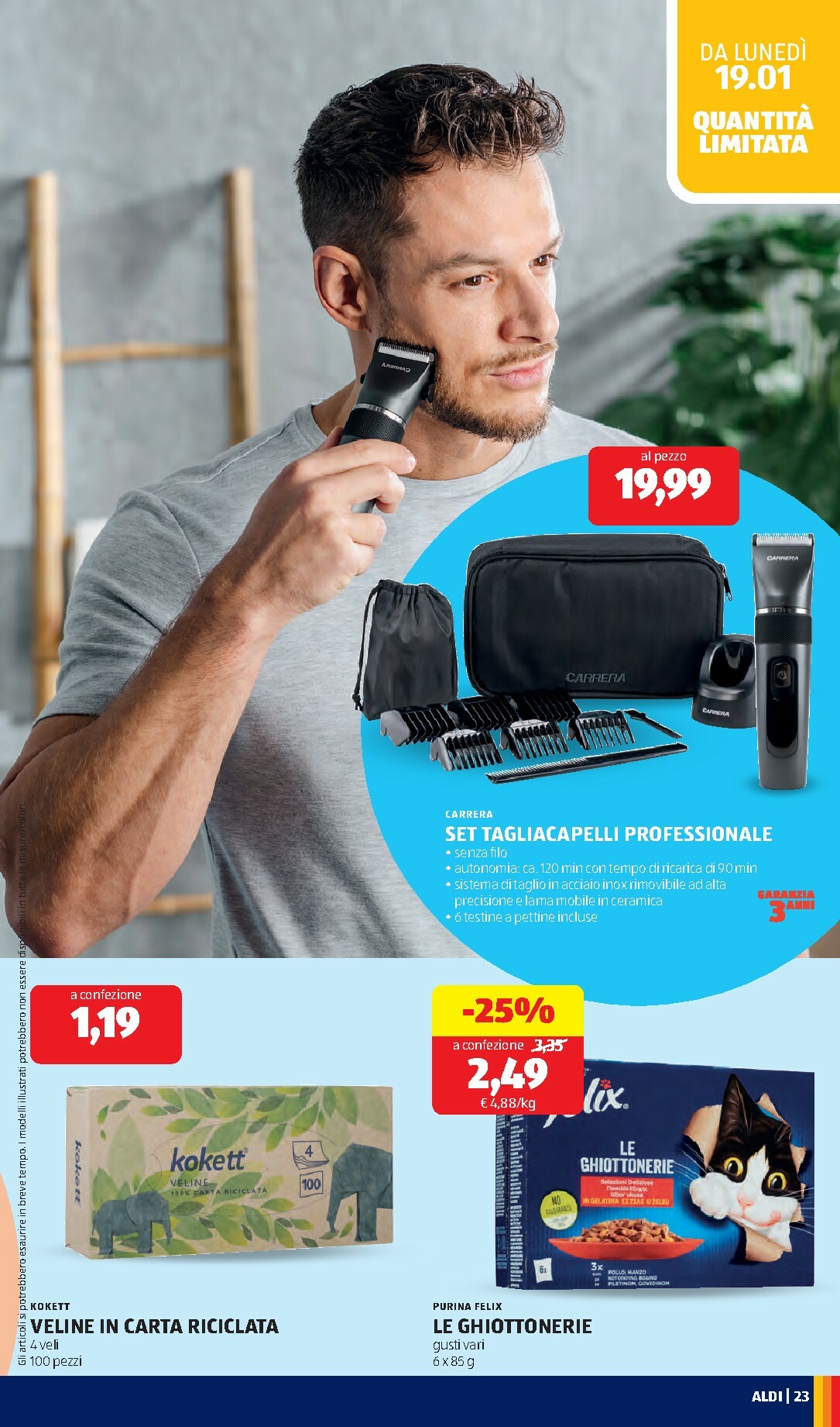 aldi - Volantino ALDI valido dal 19/01 al 25/01 - page: 23