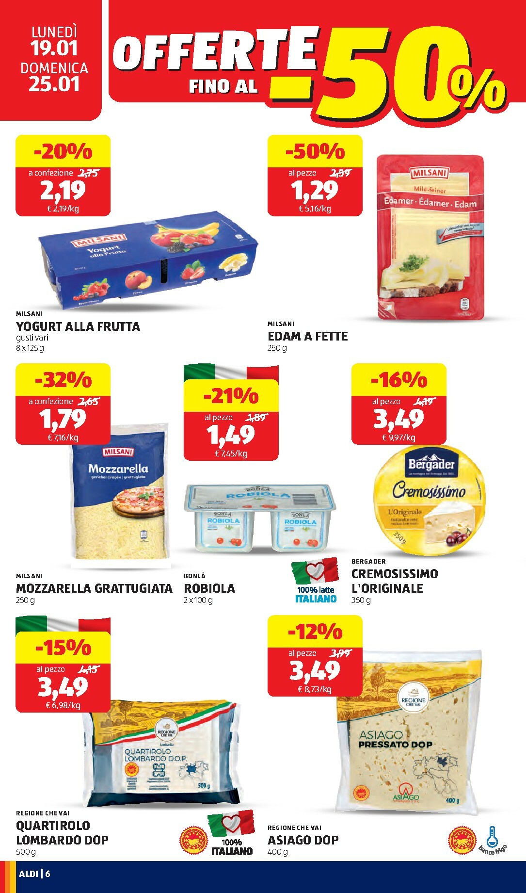 aldi - Volantino ALDI valido dal 19/01 al 25/01 - page: 6