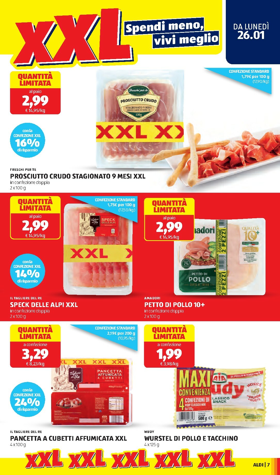 aldi - Volantino ALDI valido dal 26/01 al 01/02 - page: 7