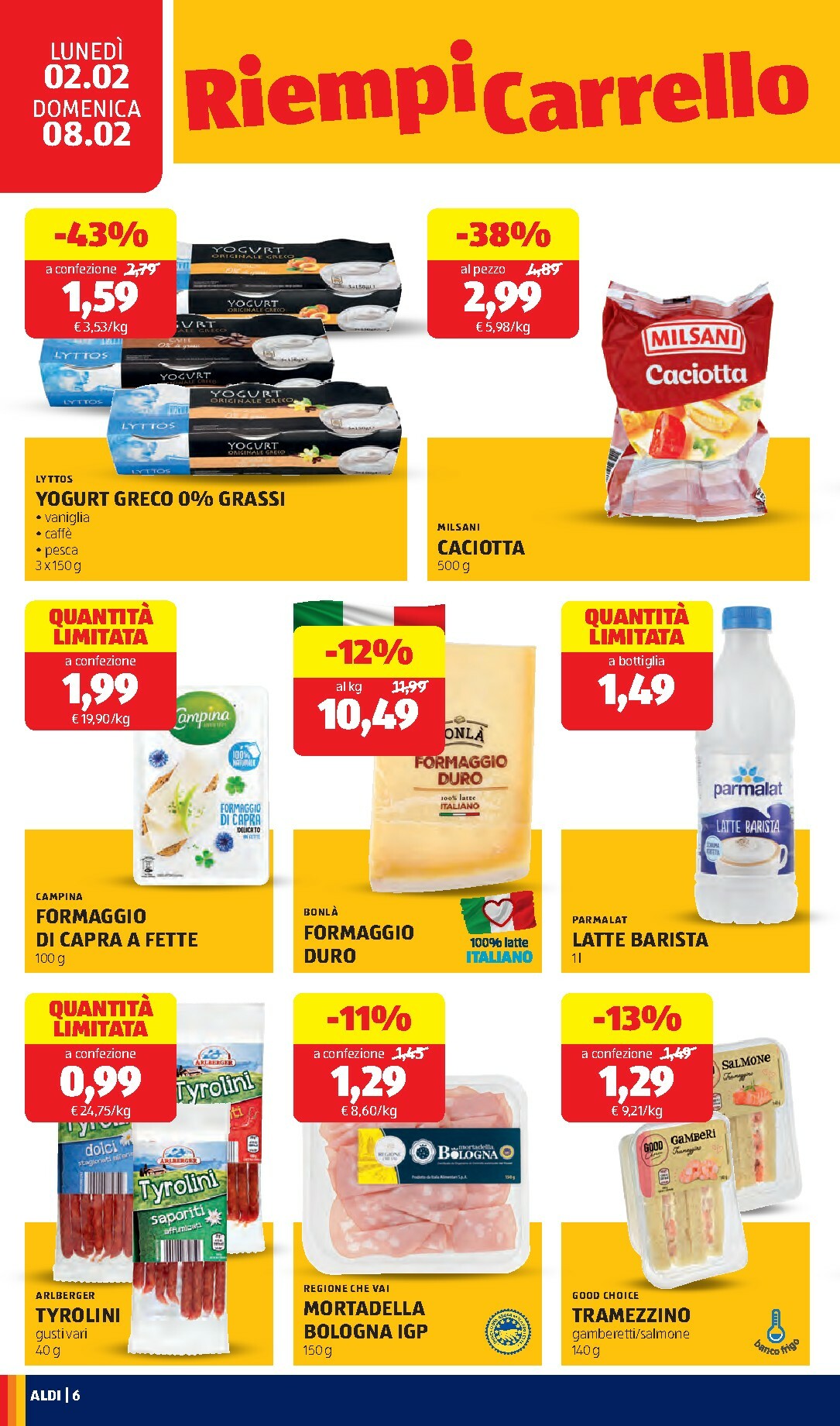 aldi - Volantino ALDI valido dal 02/02 al 08/02 - page: 6