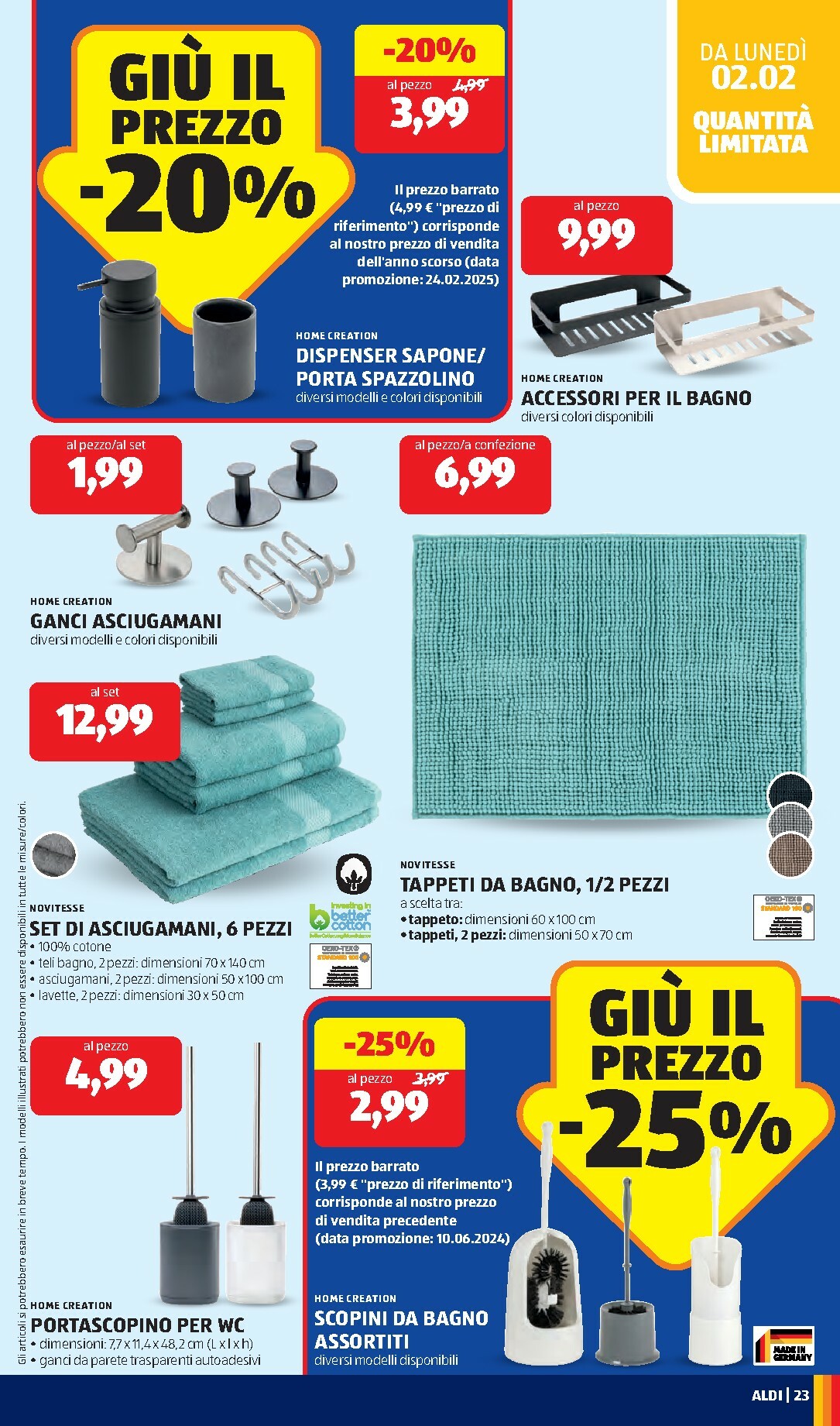 aldi - Volantino ALDI valido dal 02/02 al 08/02 - page: 23